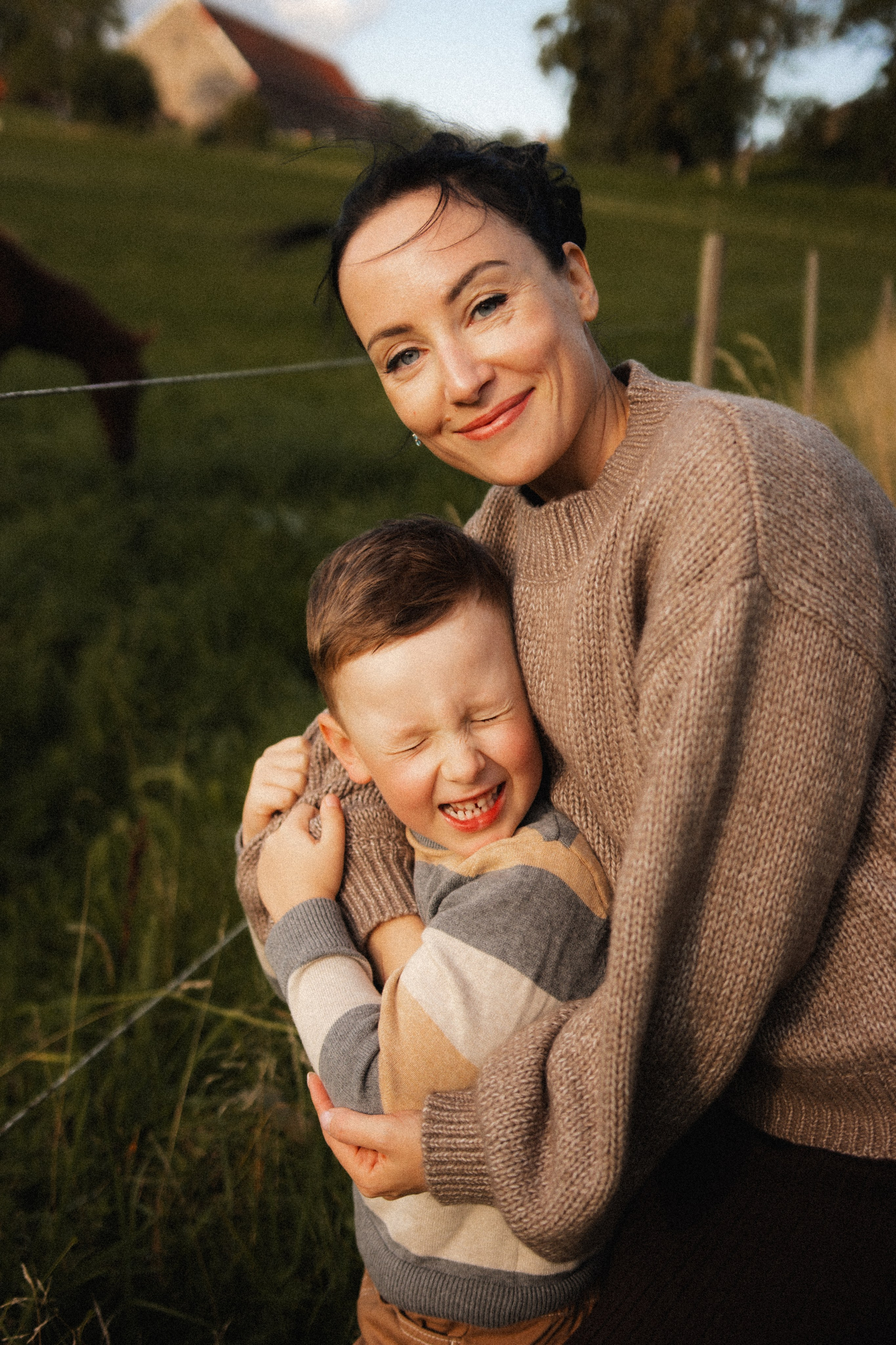 Mother and son’s story. Photographer in Gothenburg Aleksandra Stroganova