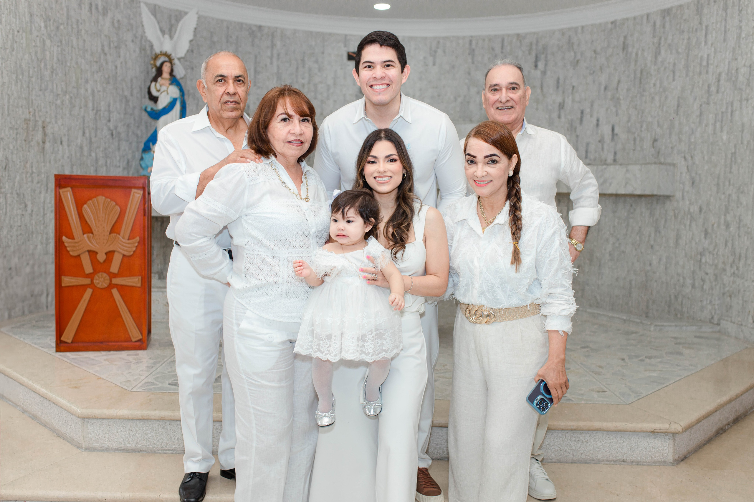 Aleia´s Baptism. Rose Miranda - Fotógrafa de niños y familias en Barranquilla