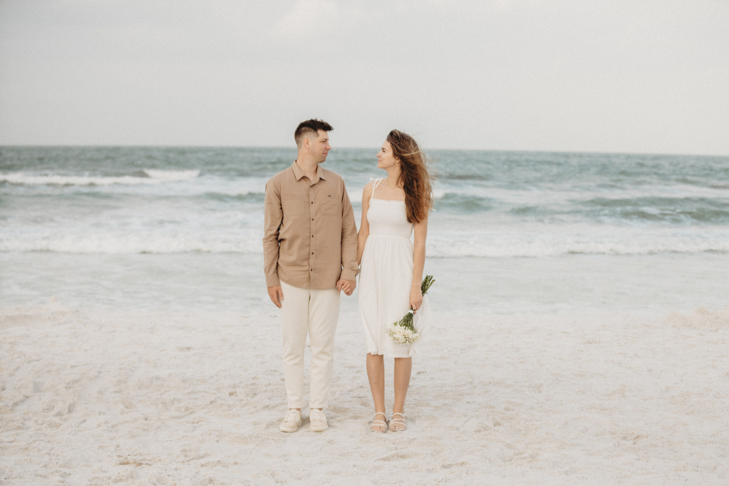 engagement photoshoot on the Beach Florida