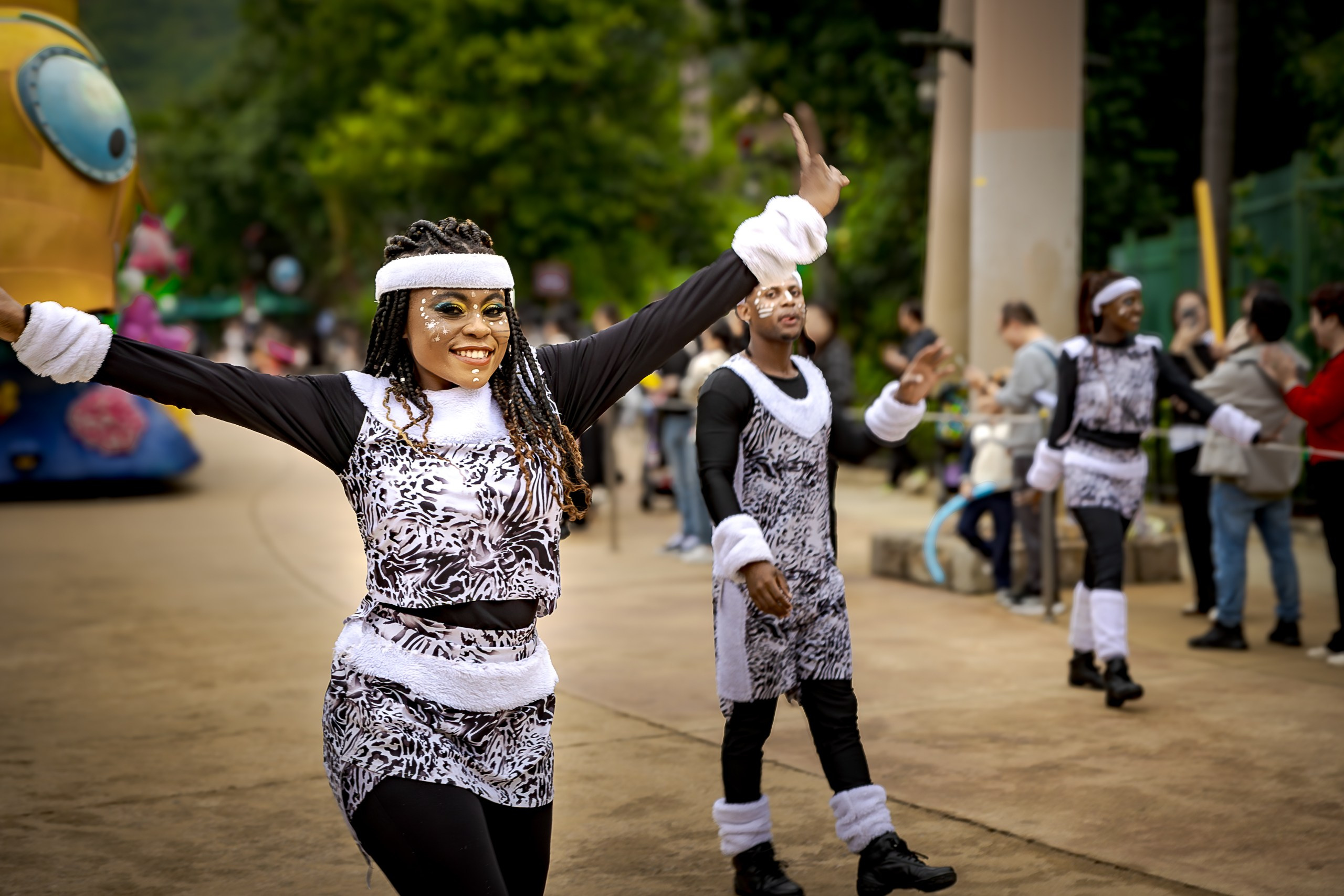 Дневной парад новогодняя версия