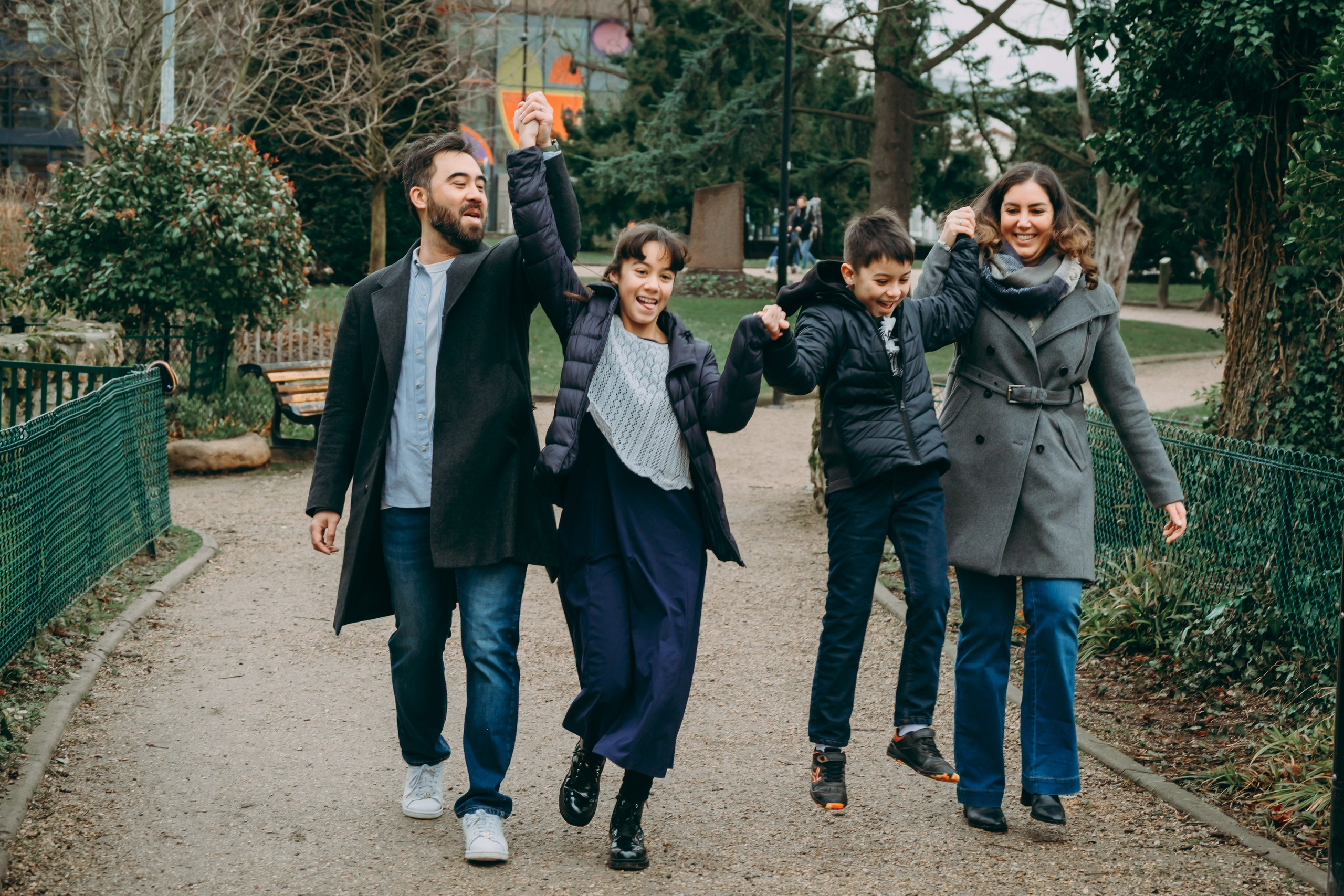 Aurélie’s family shooting. Photographer in Paris Marina Chaput