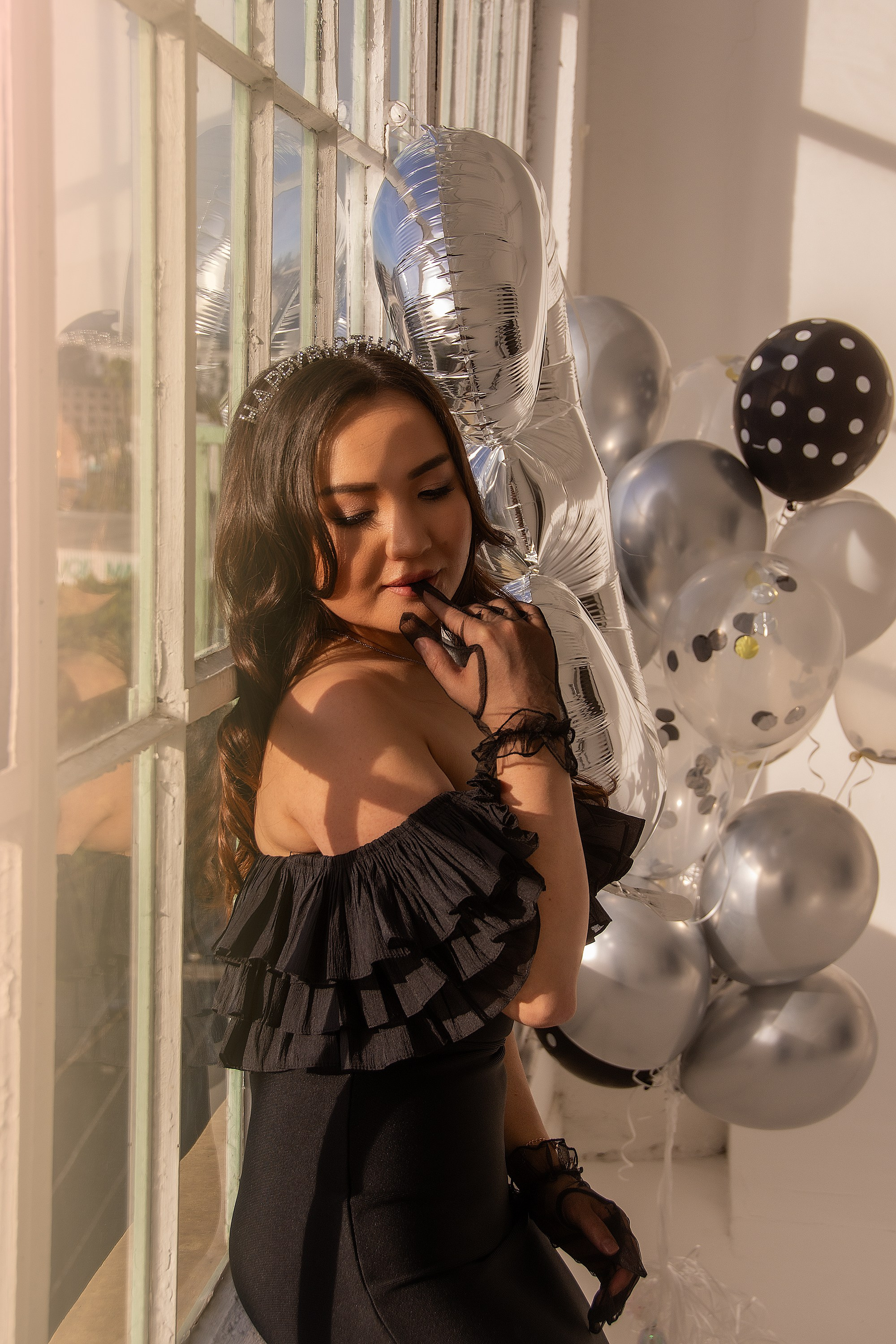 Dinara Pre-Birthday Photo shoot. Professional portrait photographer in Los Angeles | Axenia Haritonova