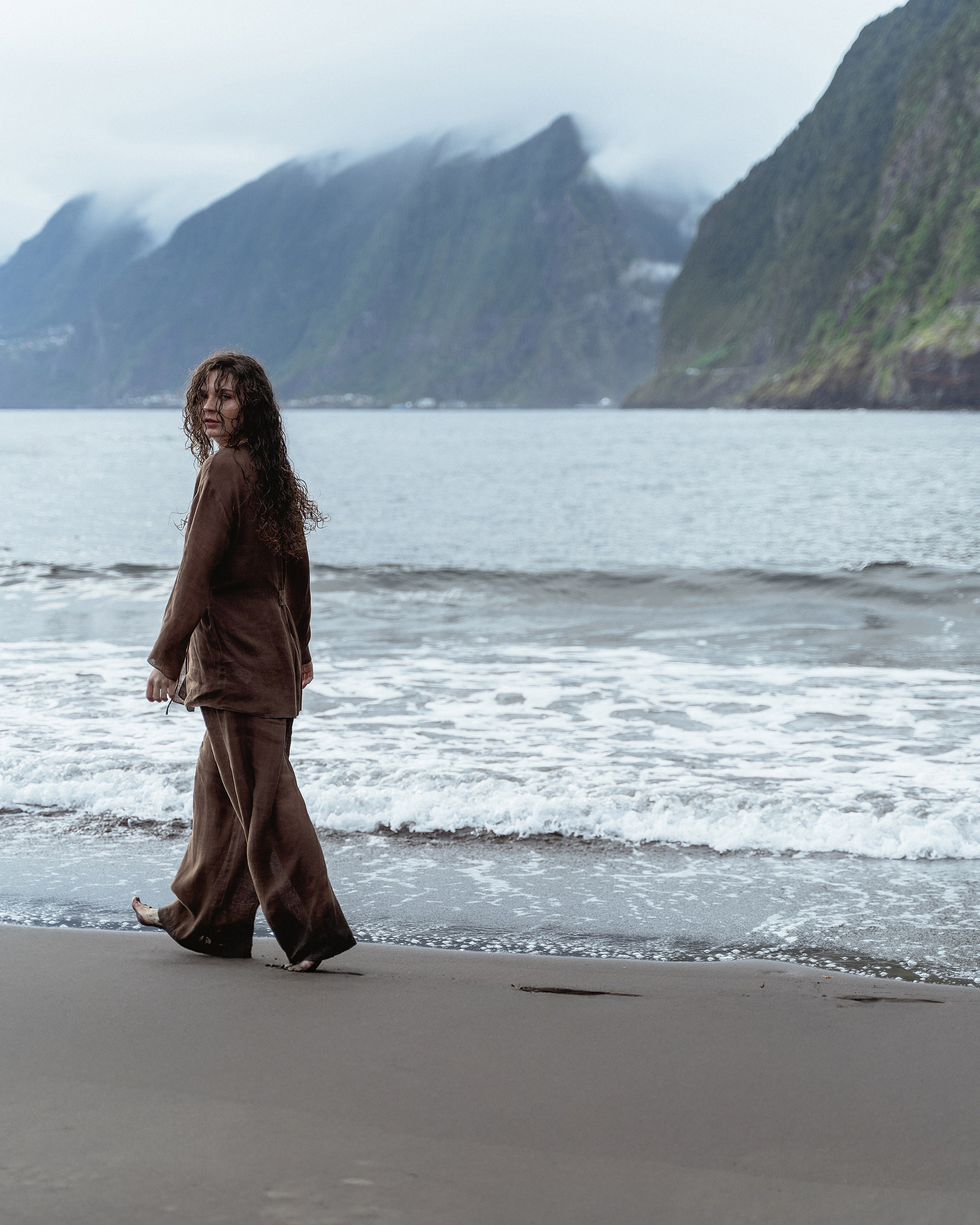 Misty Beach Portraits with Anita at Seixal | Madeira Photographer. Your photographer in Madeira