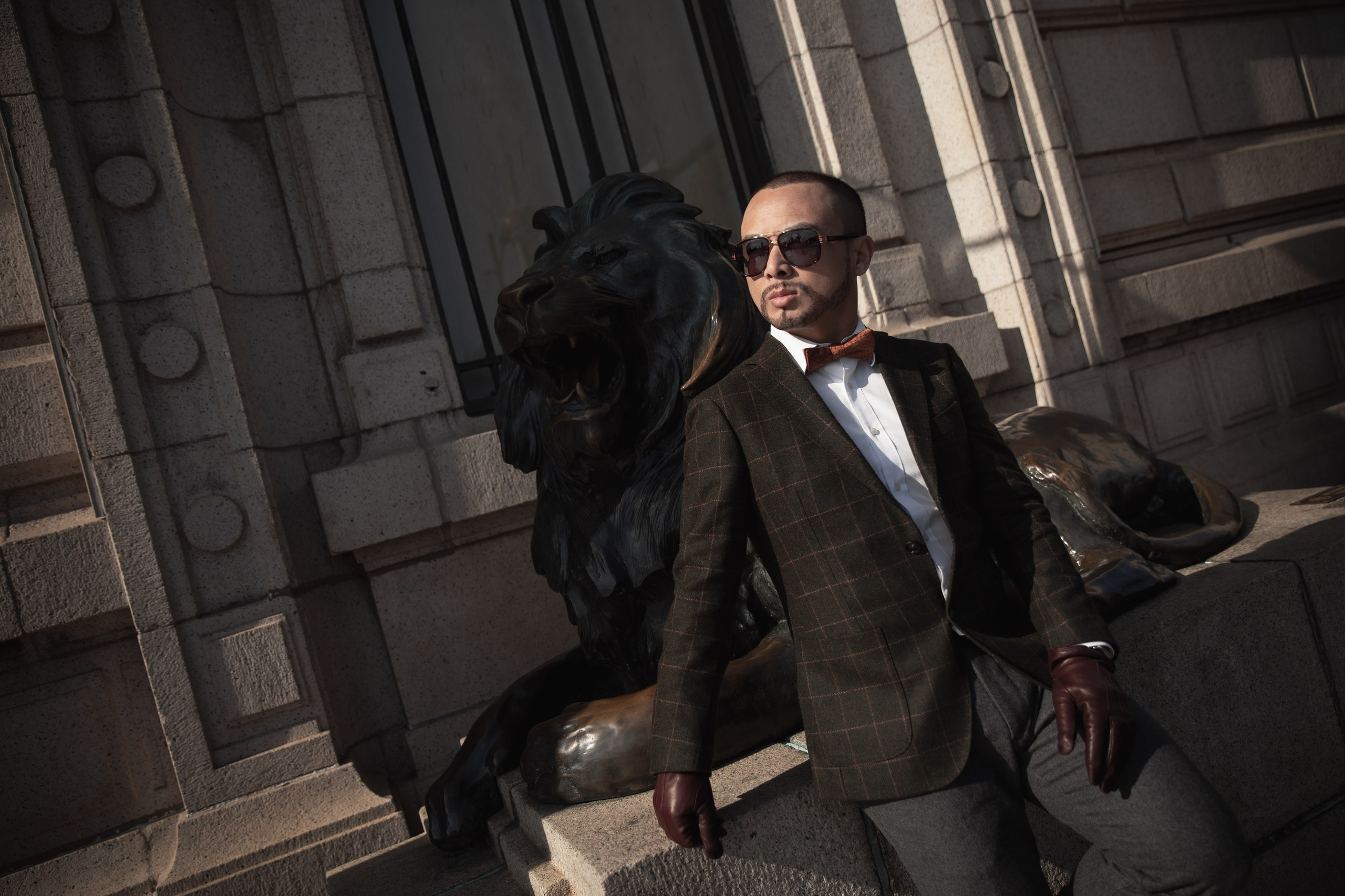 Bjack Chen on the Bund. Фотограф в Шанхае — Лола Пидлуская