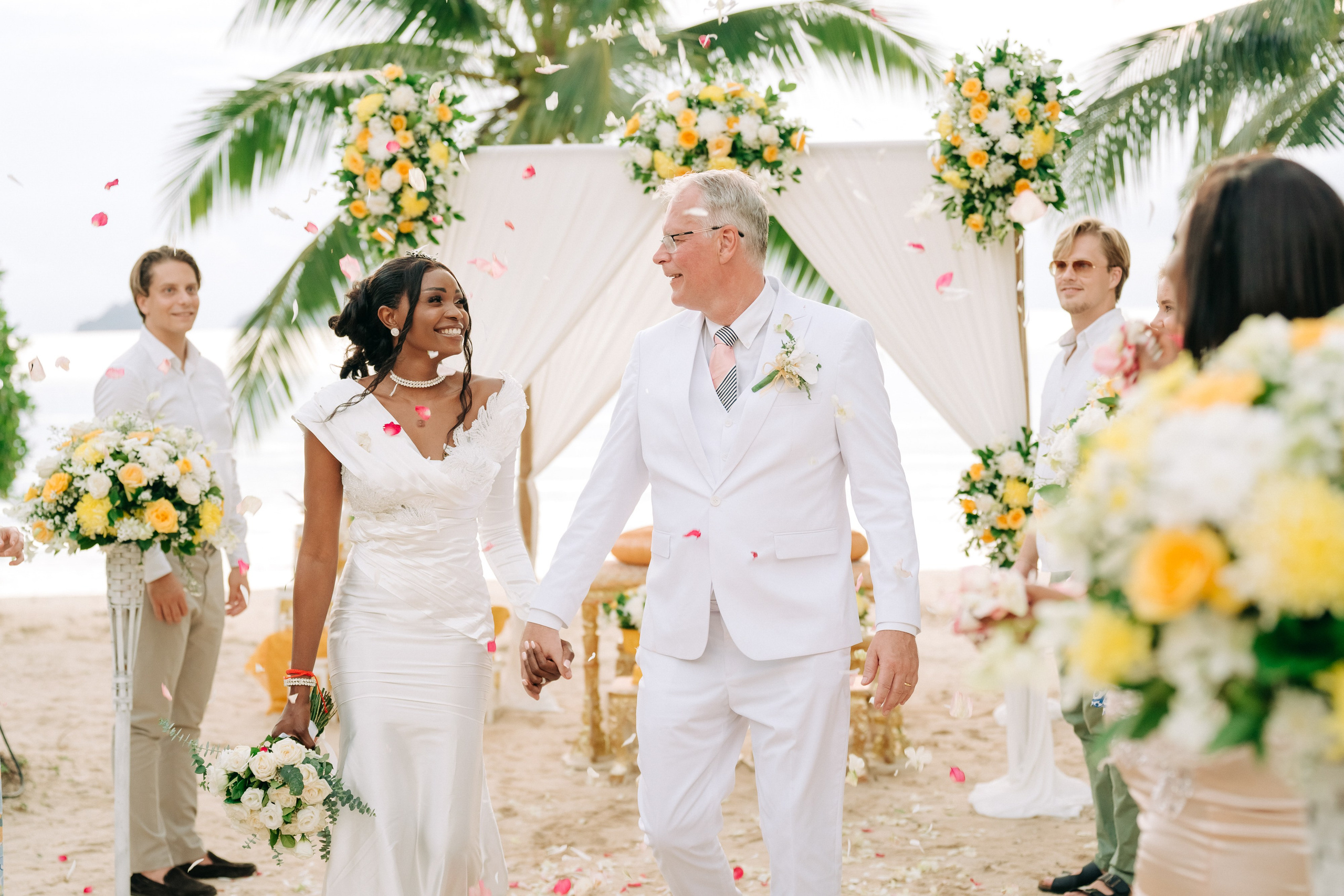 GRACE & MARTIN. Буддийская свадебная церемония на Самуи, Таиланд