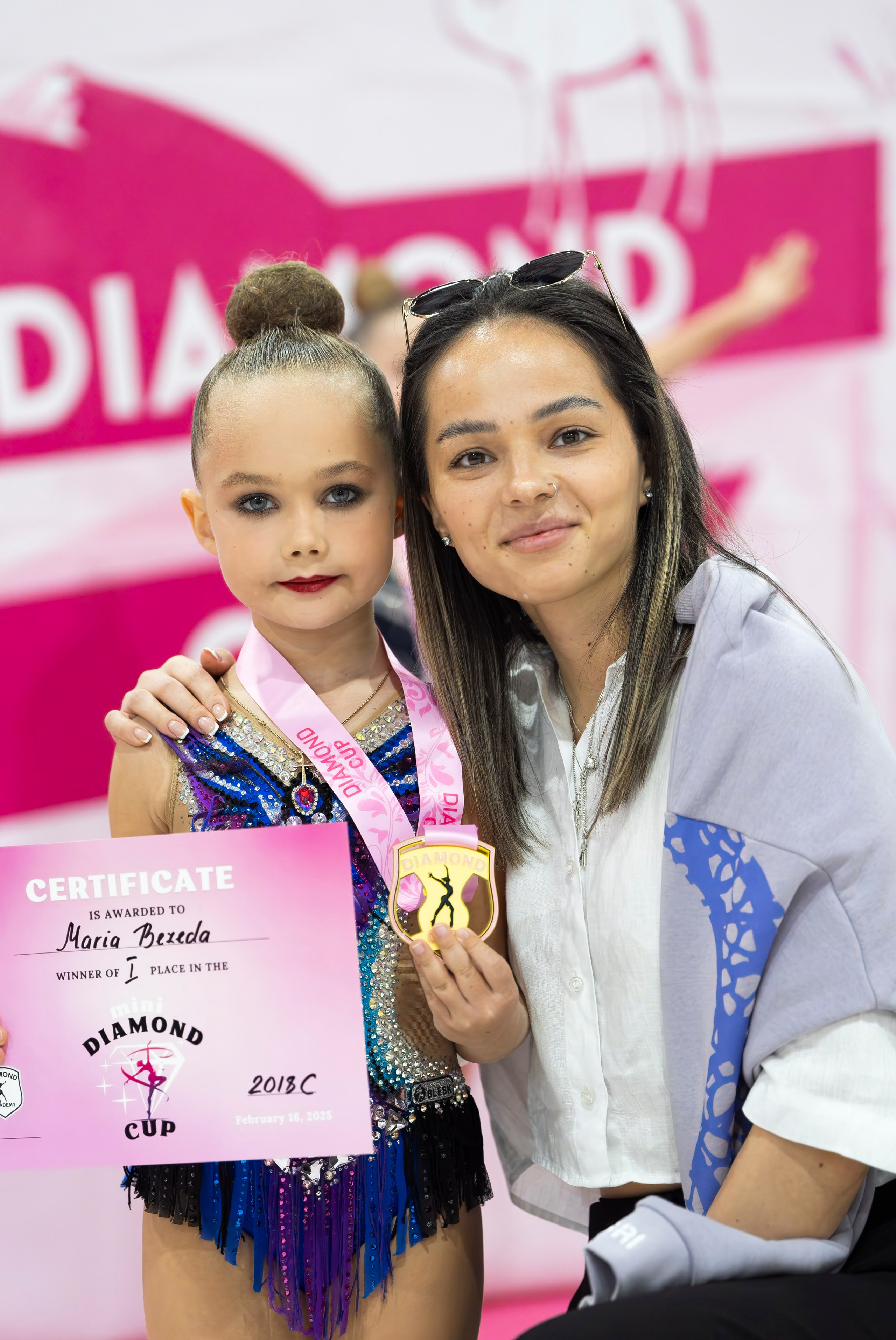 Mini Diamond Cup 2025 | February 16 | Dubai, UAE. Gymnastics and dance photography UAE by Kamilla Khasanova