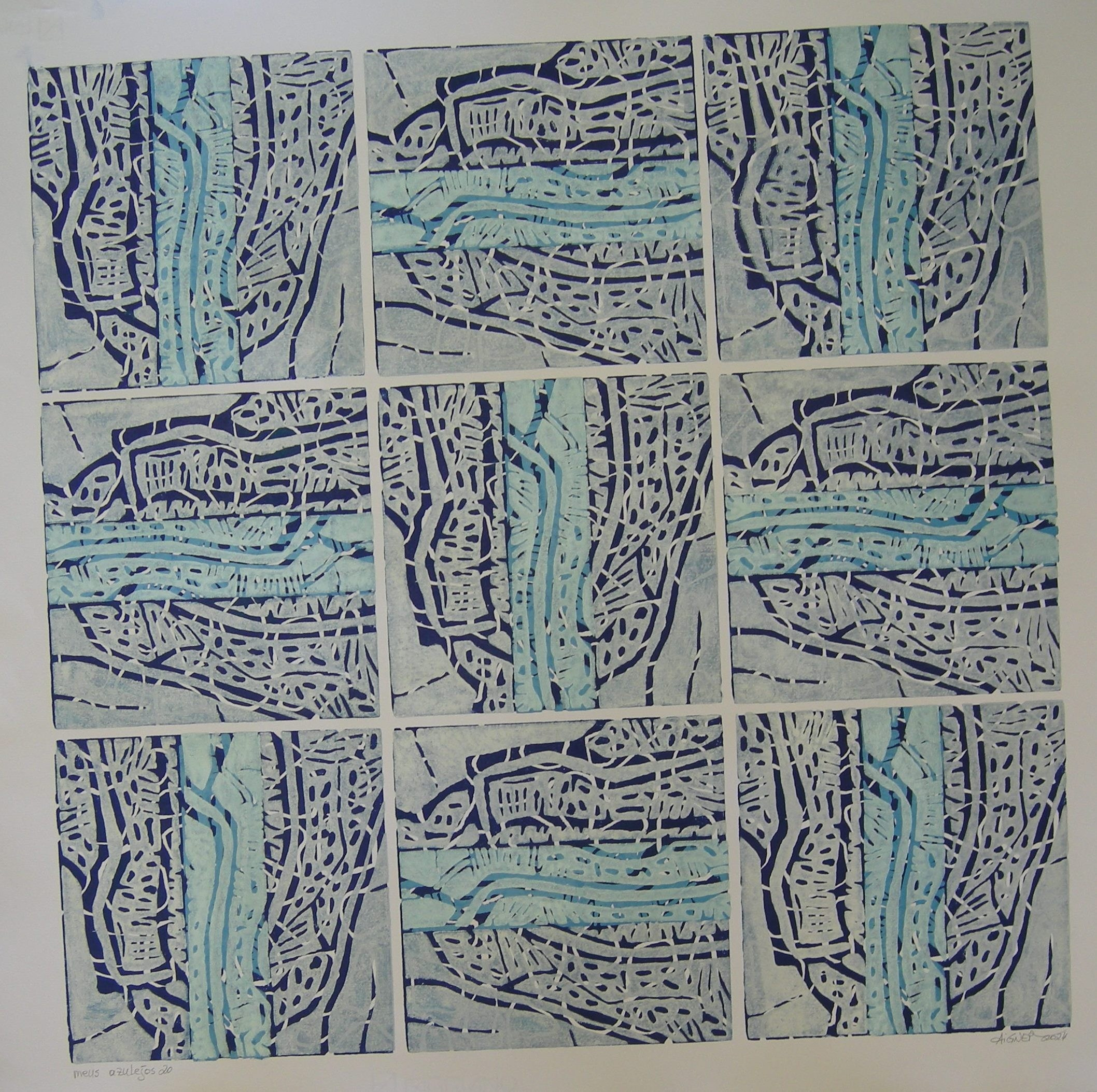 meus azulejos 2024 - 70x70