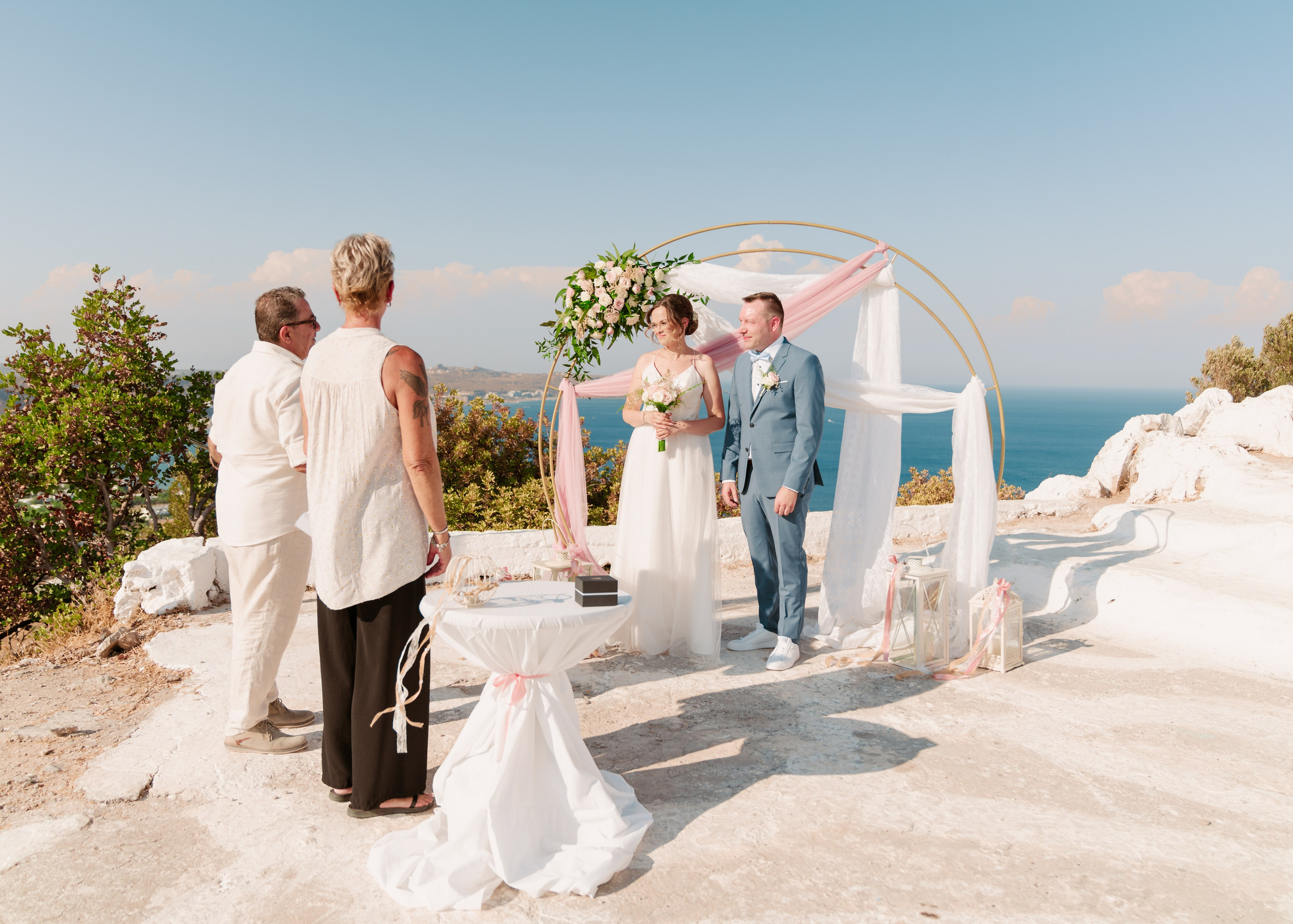 Paola and Daniel. Destination Wedding | Wedding in Rhodes & Marriage Proposal in Rhodes