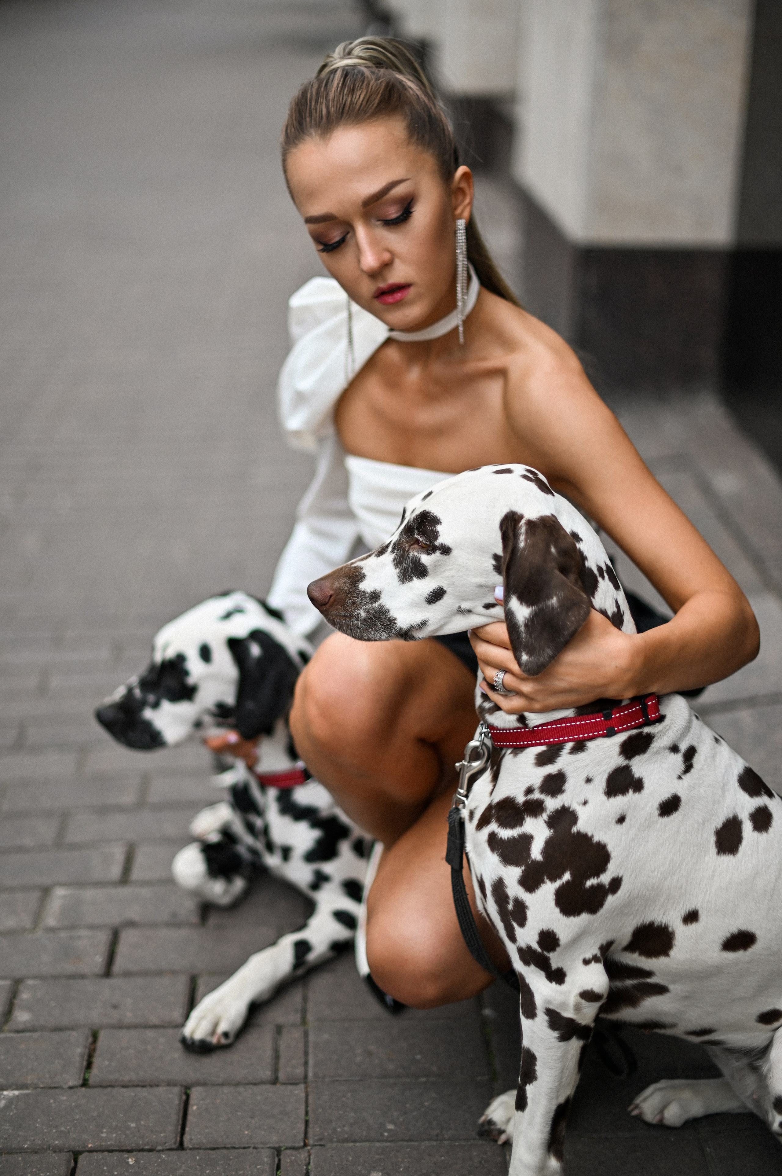Прогулка с далматинцами. Детский и семейный фотограф в финляндии дина пулкка. контент фотограф