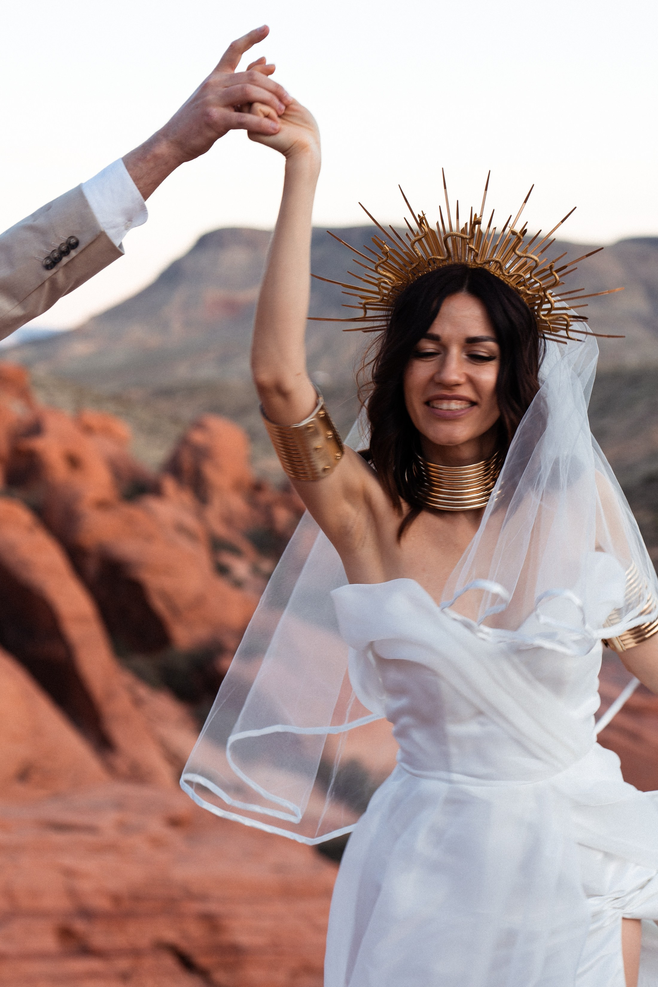 M&S. Wedding & elopement photographer Viktoriya Kravtsov. Las Vegas