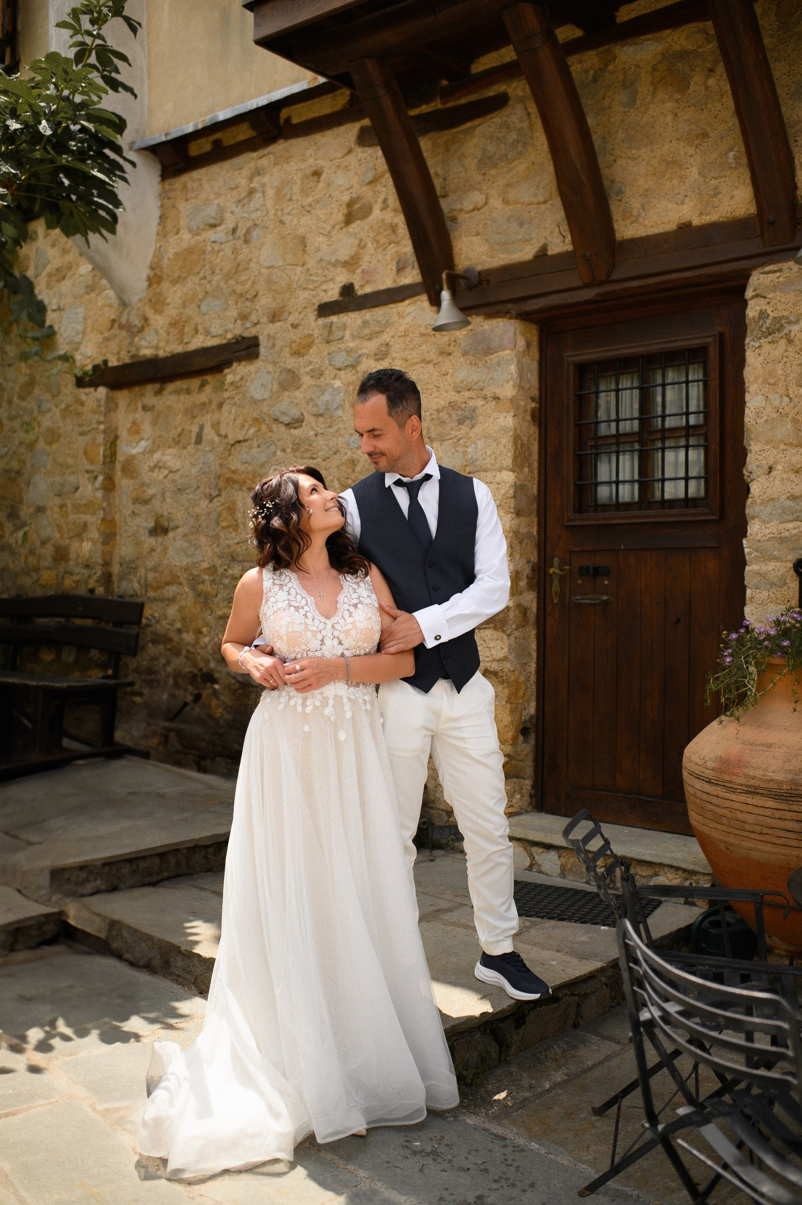 Wedding in Arnia Daria and George. Family, children, portrait, and event photography in Thessaloniki