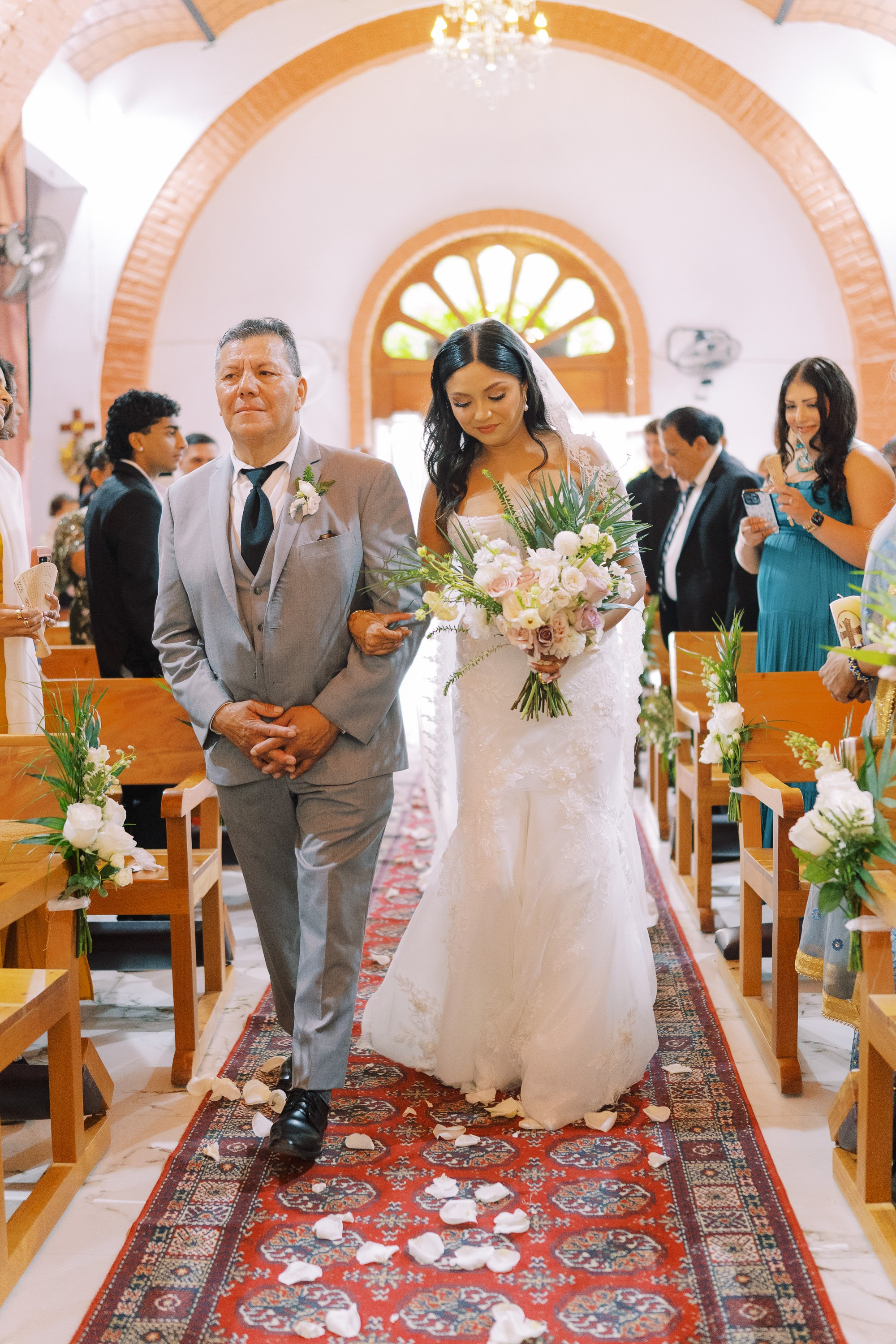 Jannet & Shan wedding in Sayulita church. Sayulita Wedding Photographer, Puerto Vallarta, Cabo