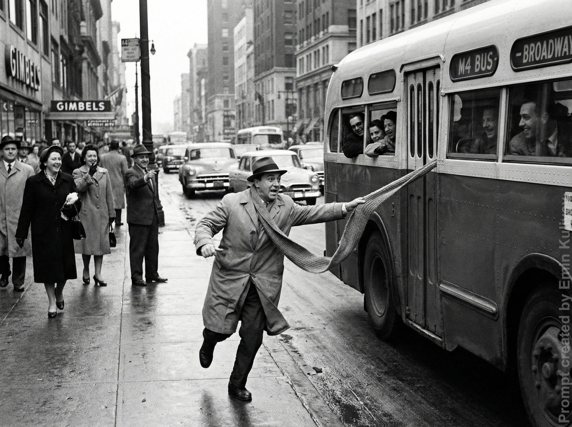 AI 1950s photo style test, vintage film look, realistic AI photography, retro image generation, learn my prompts in online class. Emin Kuliyev — Award-Winning Wedding Photojournalist NYC & USA | Best Wedding Photographer Known for Candid, Timeless Moments