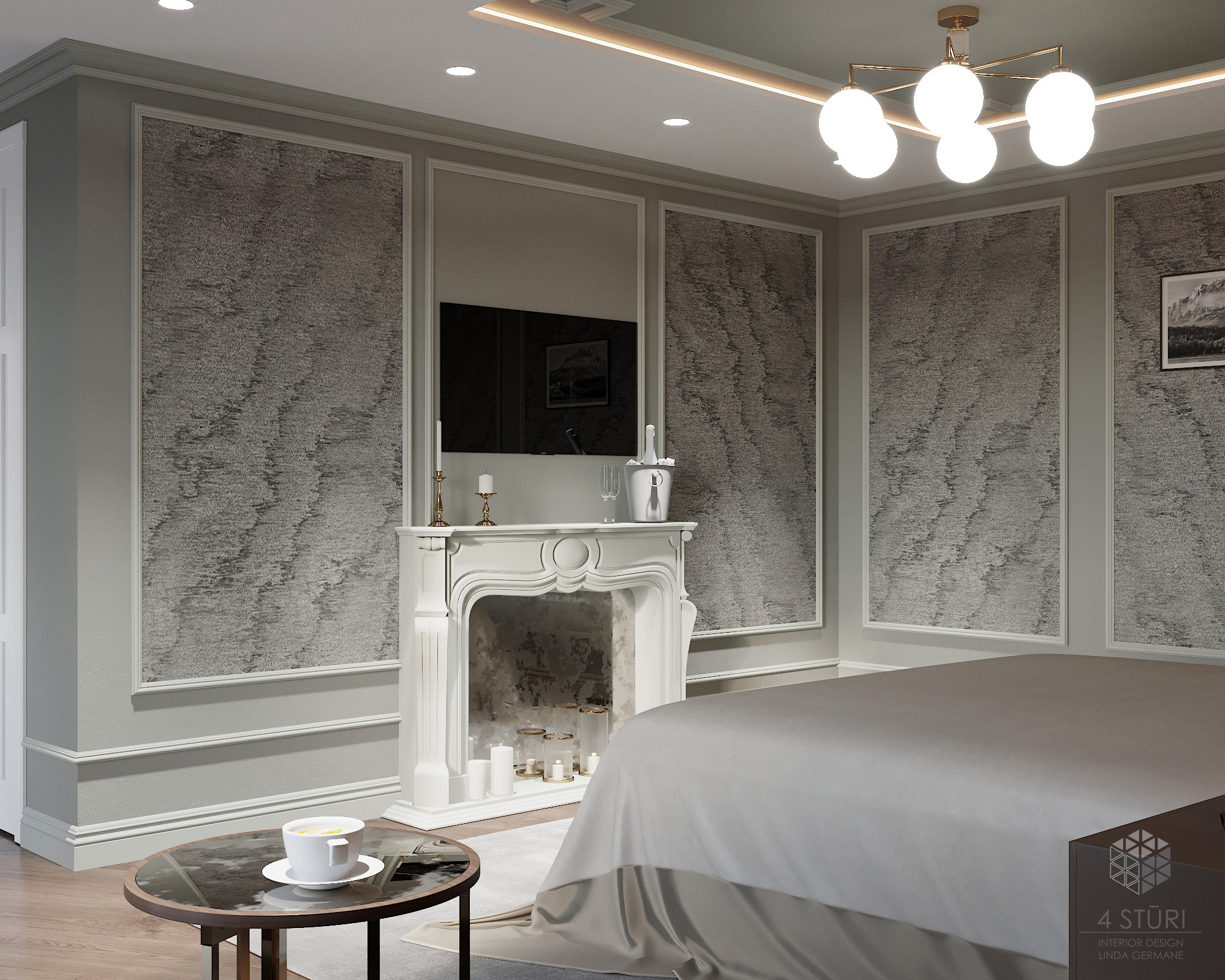 Viesnīca Šveicē «Hotel Himmelrich». Interjera dizaina studija 4 Stūri