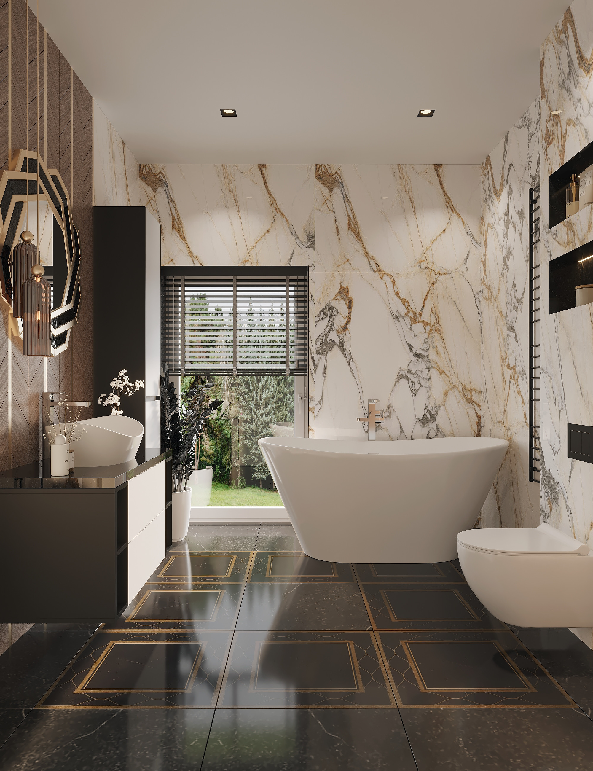 Māja Daugavpilī 126 м2. Interjera dizaina studija 4 Stūri