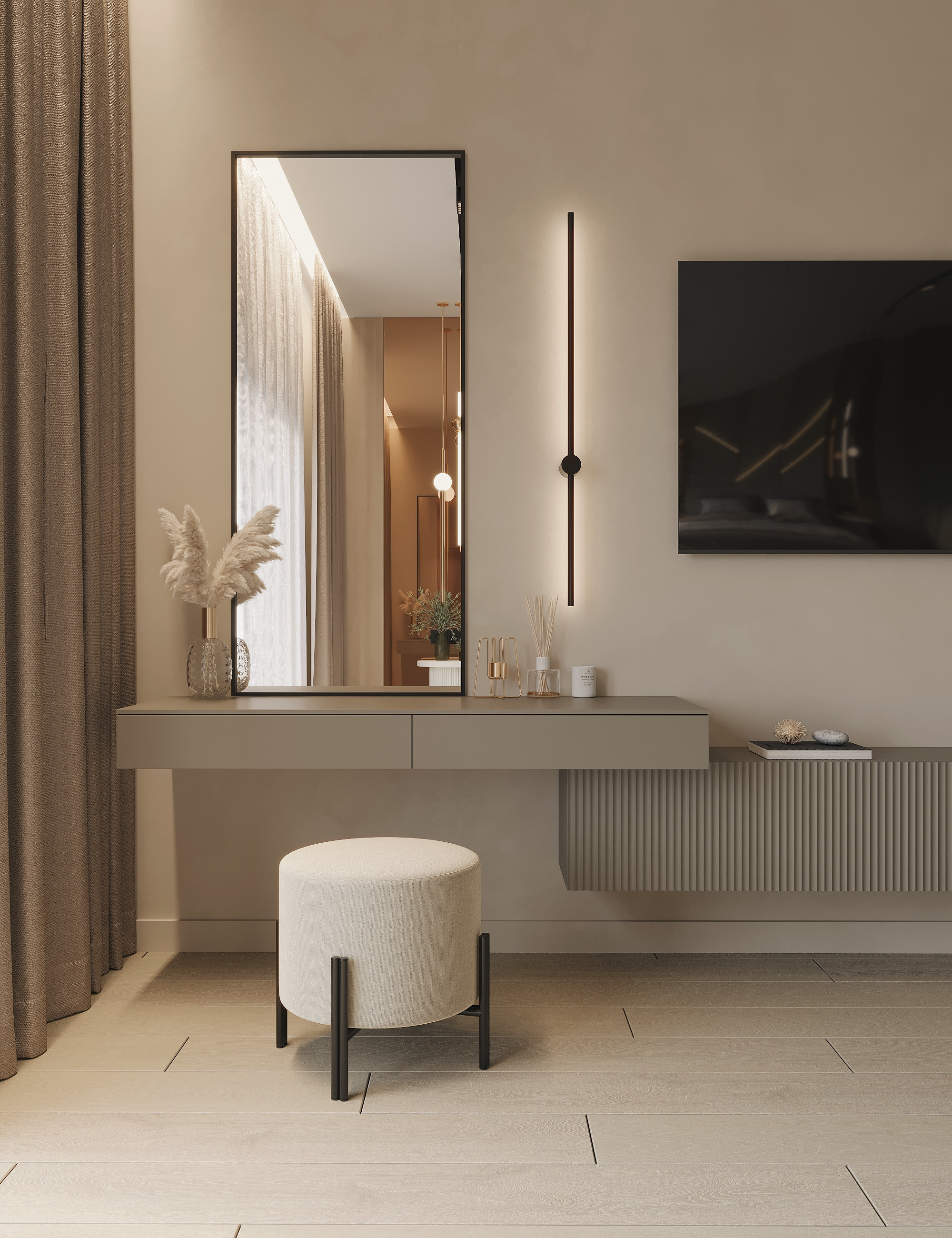 Māja Daugavpilī 126 м2. Interjera dizaina studija 4 Stūri