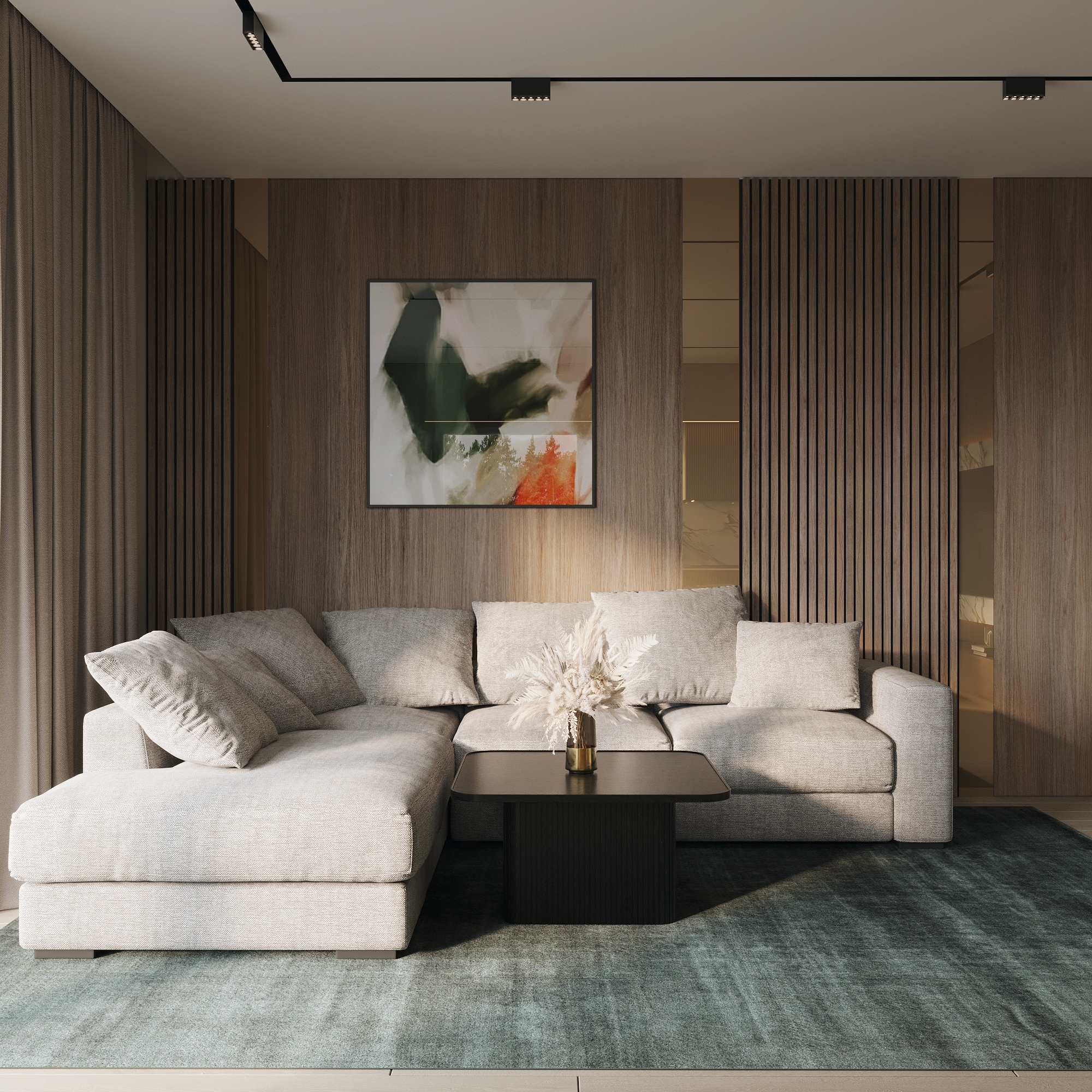 Māja Daugavpilī 126 м2. Interjera dizaina studija 4 Stūri