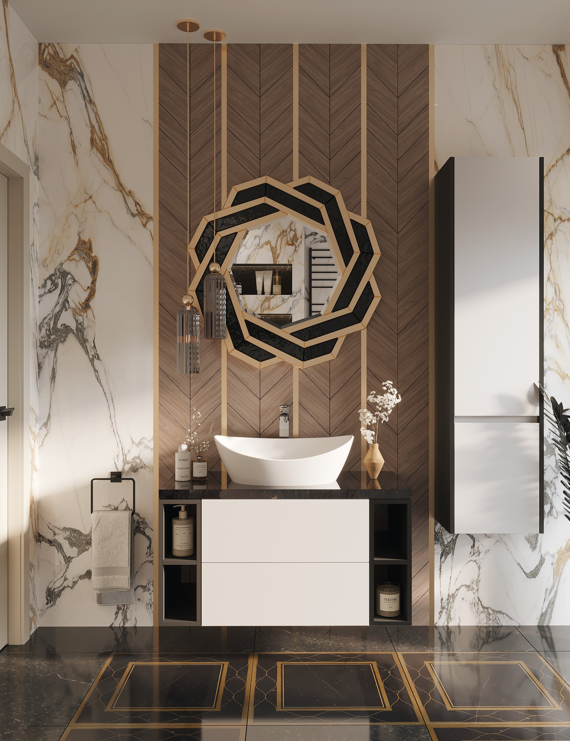 Māja Daugavpilī 126 м2. Interjera dizaina studija 4 Stūri