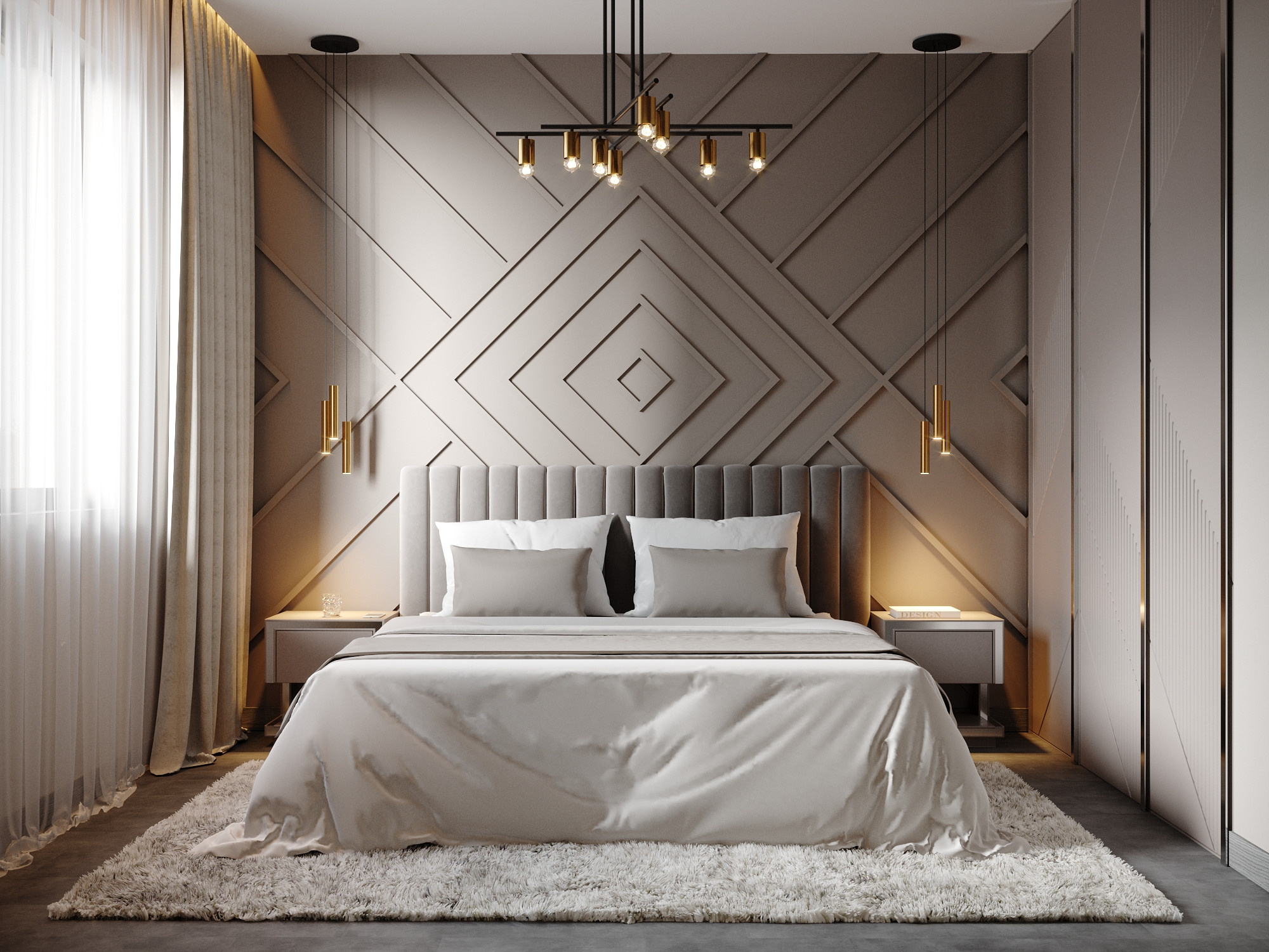 Māja 149 м2. Interjera dizaina studija 4 Stūri