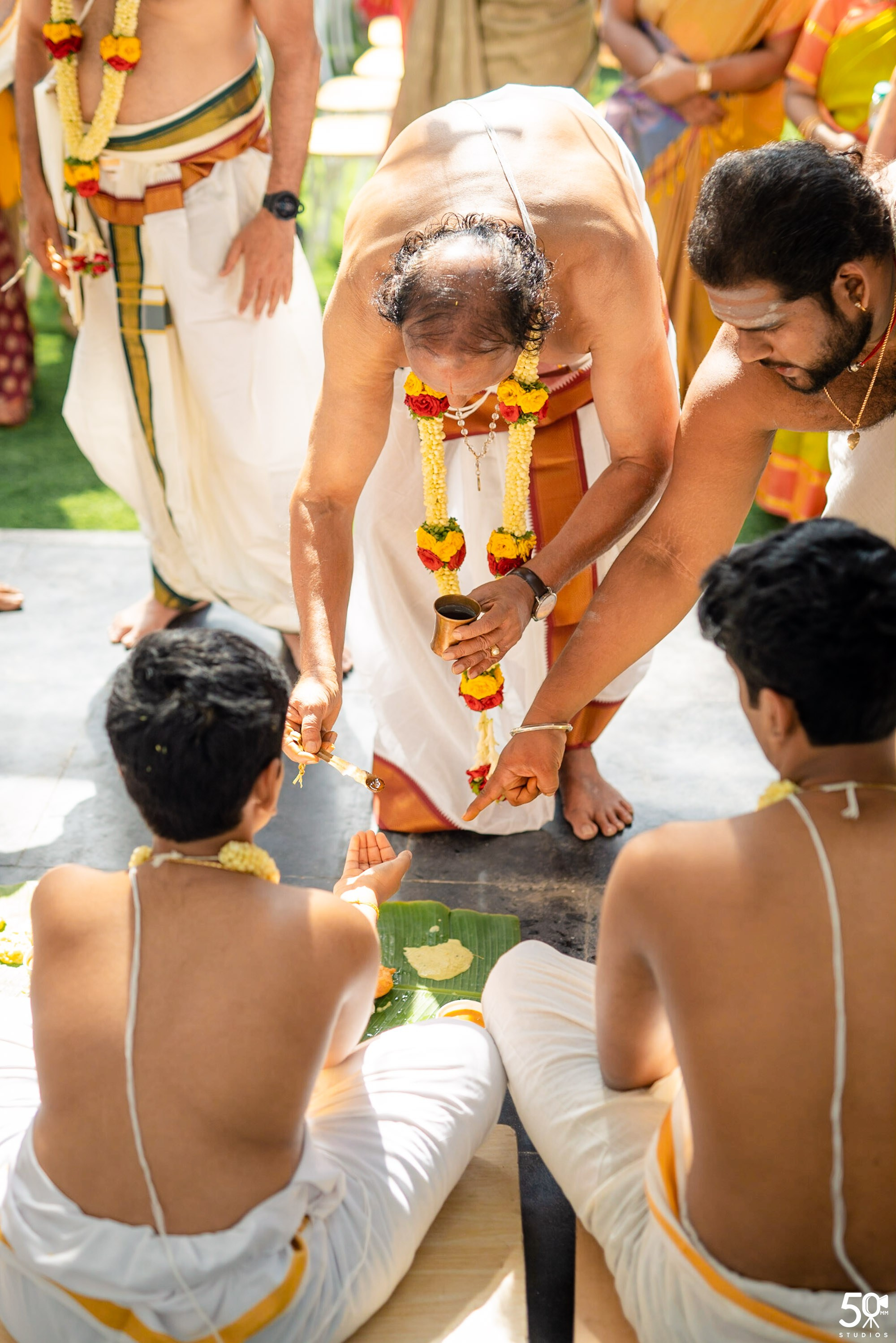 SANJAY AND SAKETH UPANAYANA. 50mm STUDIOS