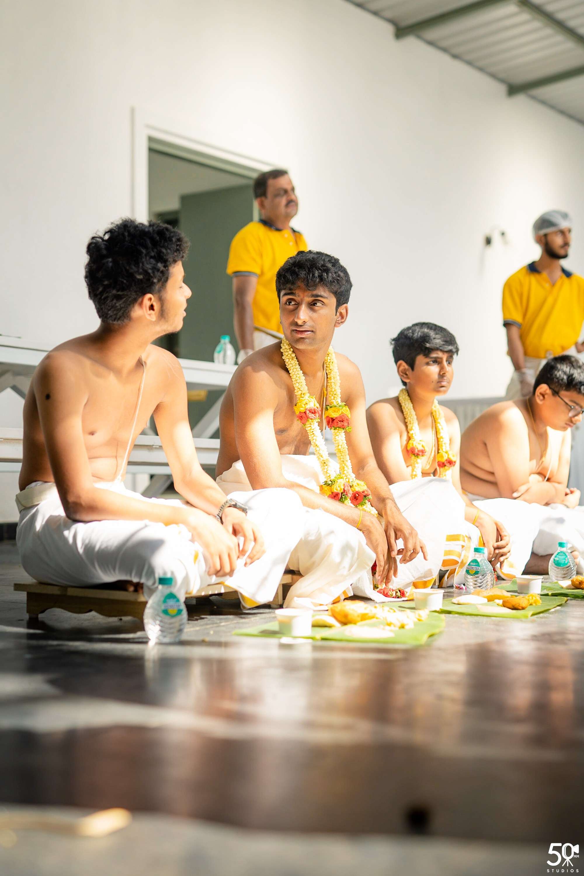 SANJAY AND SAKETH UPANAYANA. 50mm STUDIOS