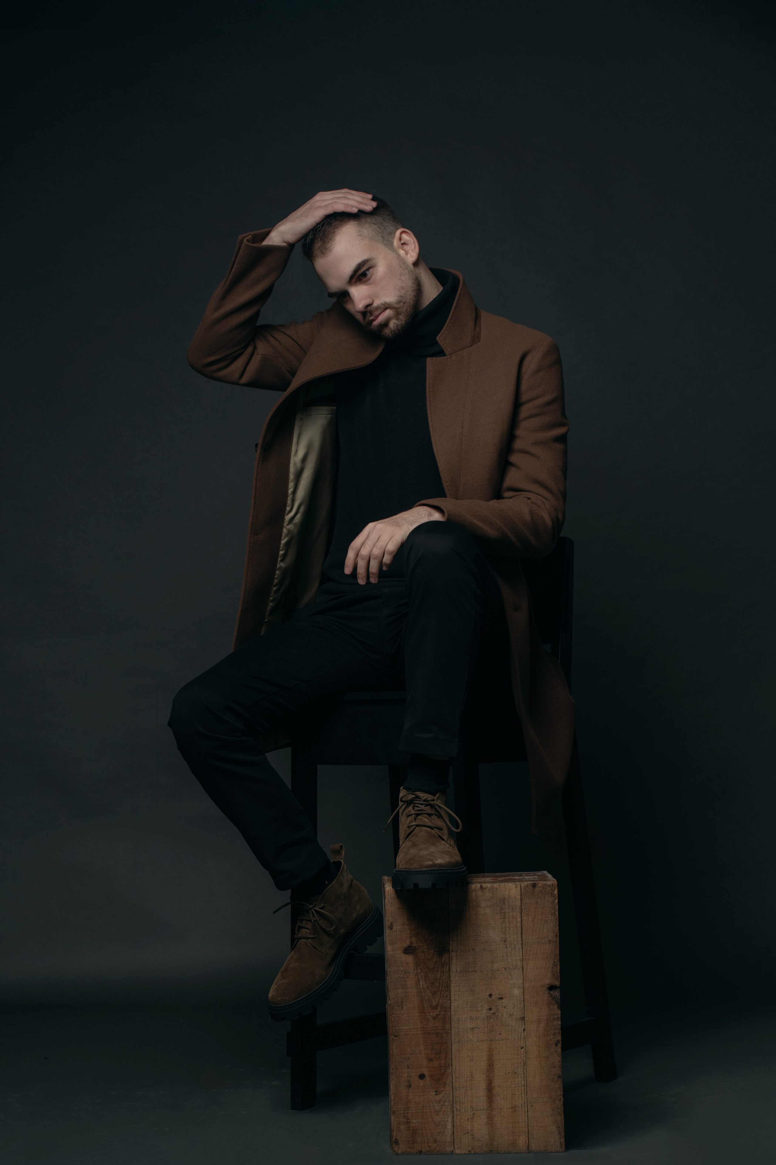 DANIEL. Anastasiia Antoniuk portrait, family and couple photographer, Portugal