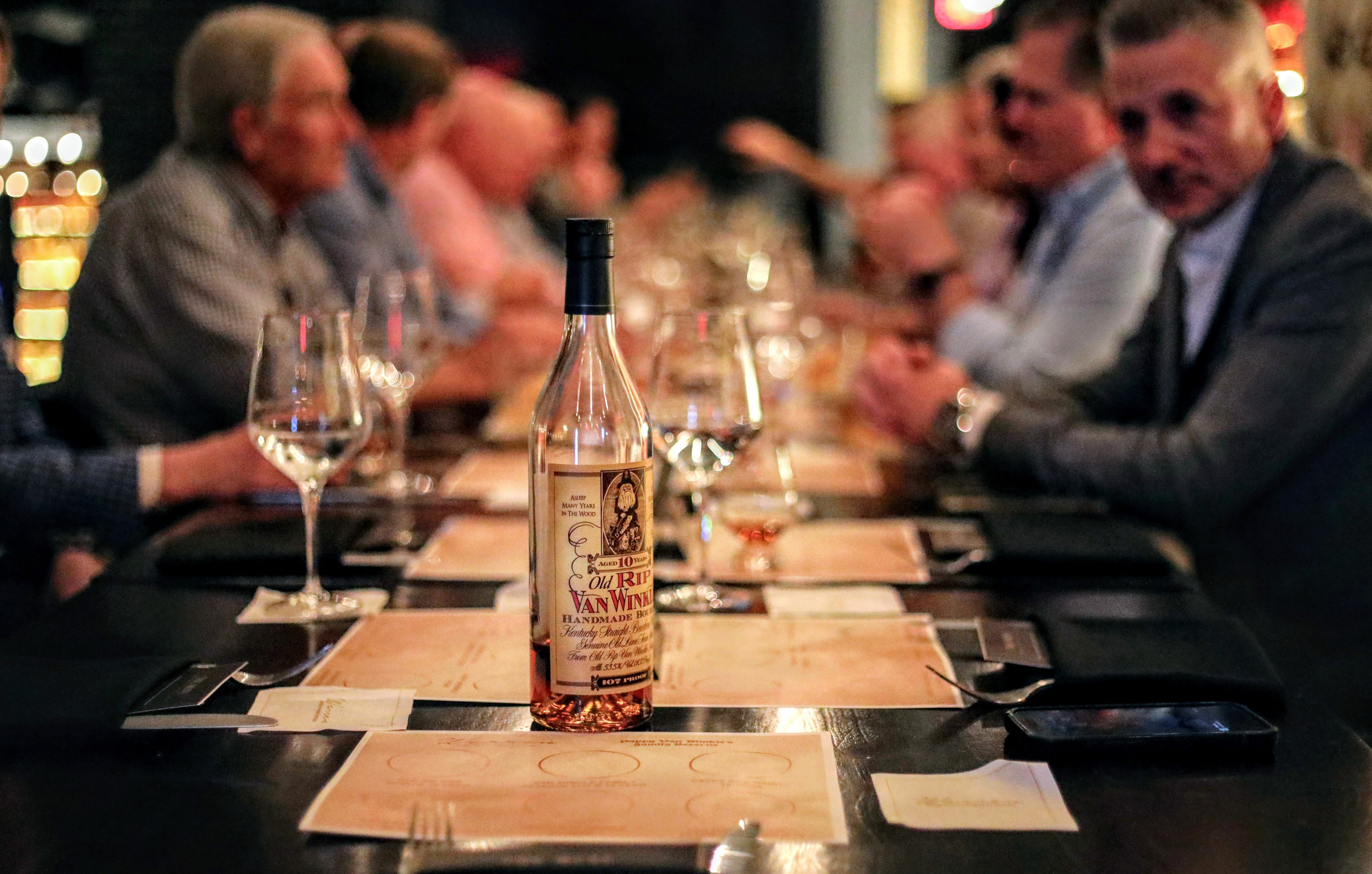 Warren Pappy Van Winkle Dinner Highlights. Out and About 239