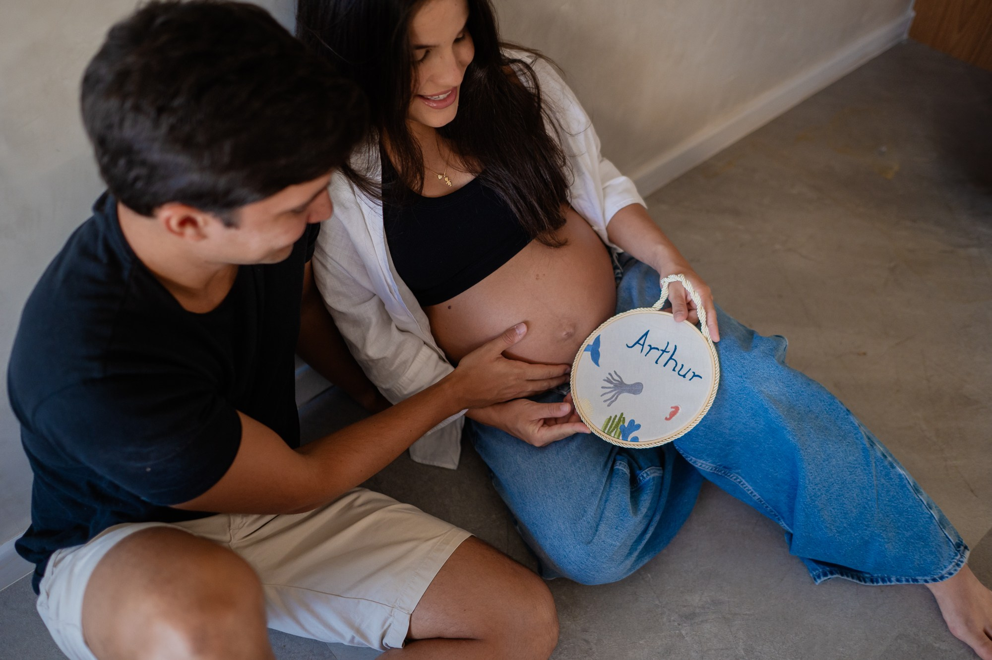 Gestar Arthur. Água Carmim Fotografia