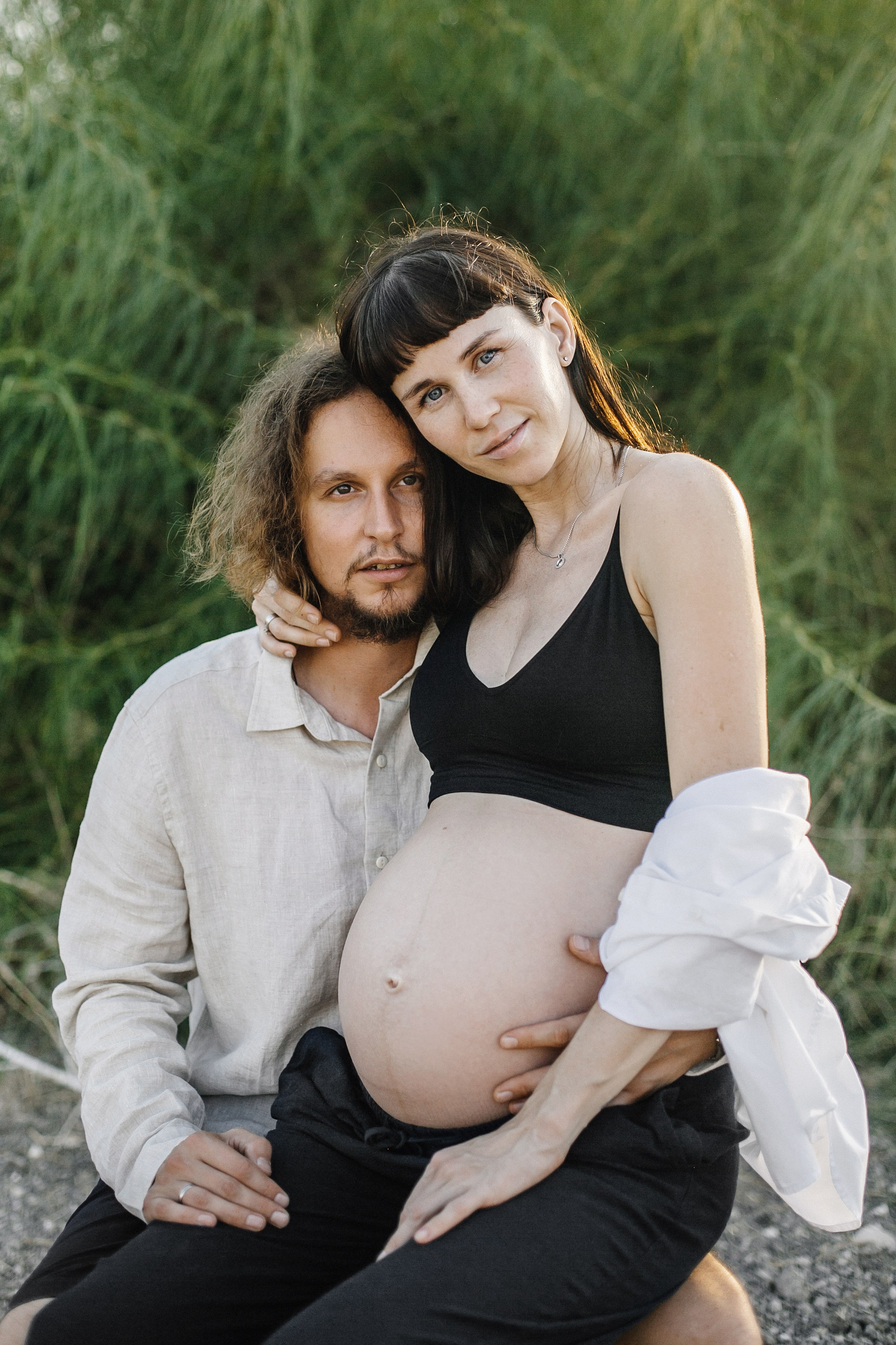 Kiryat Tivon field. Family photographer in Israel