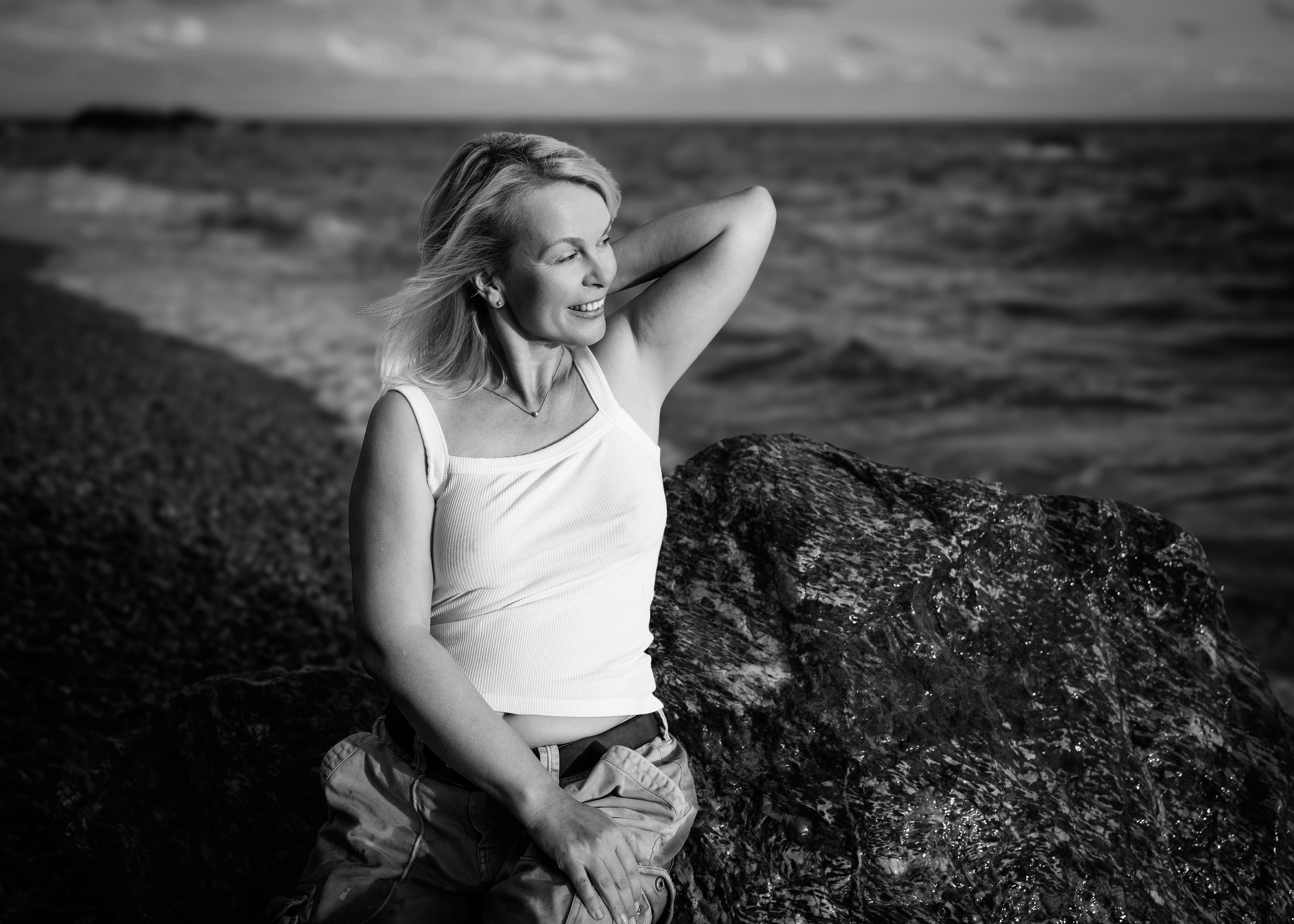 Olga. Fotografa a Genova, Italia. Yuliya Hadunova