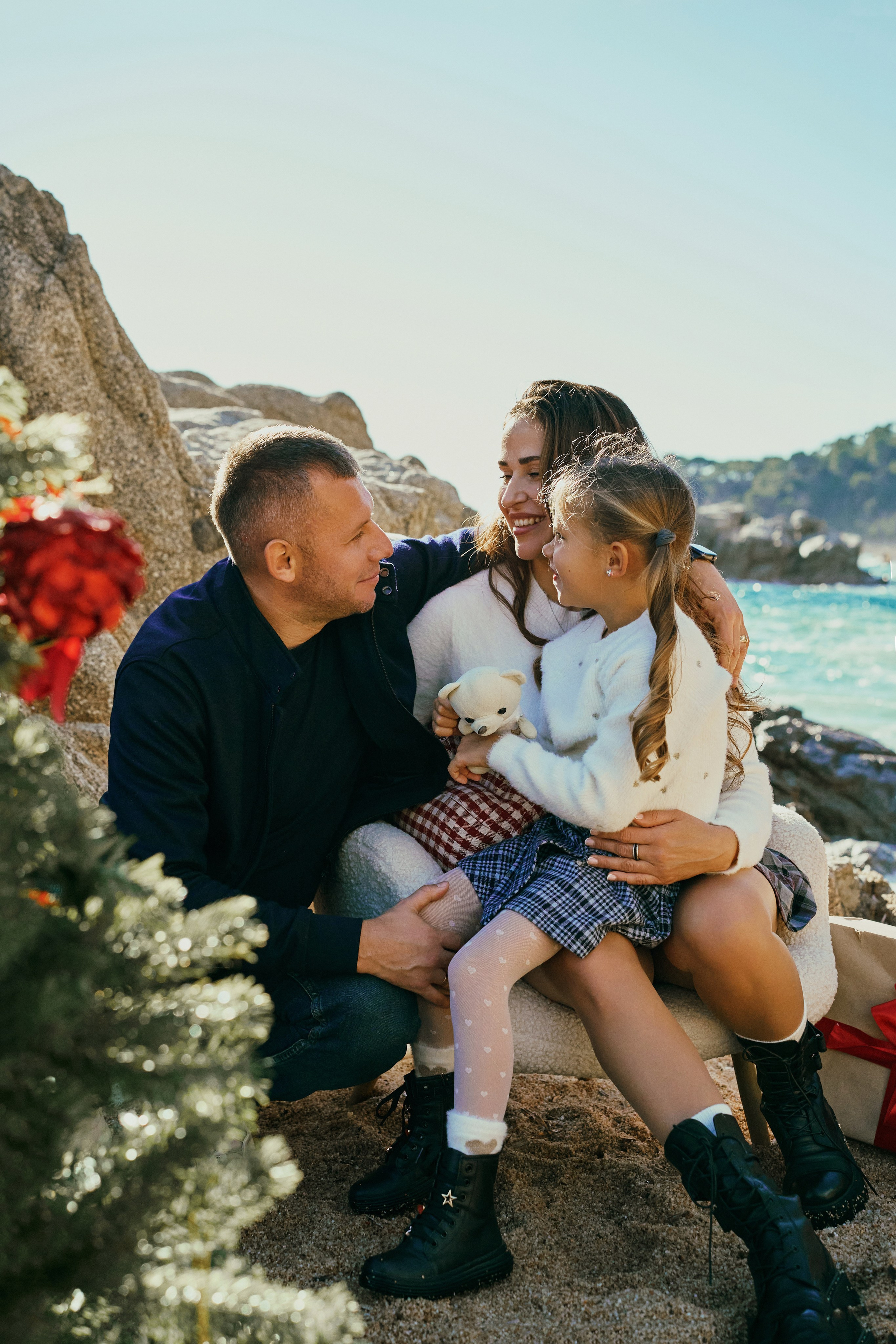 Рождество на пляже. Фотограф в Барселоне Жанна Захарченко