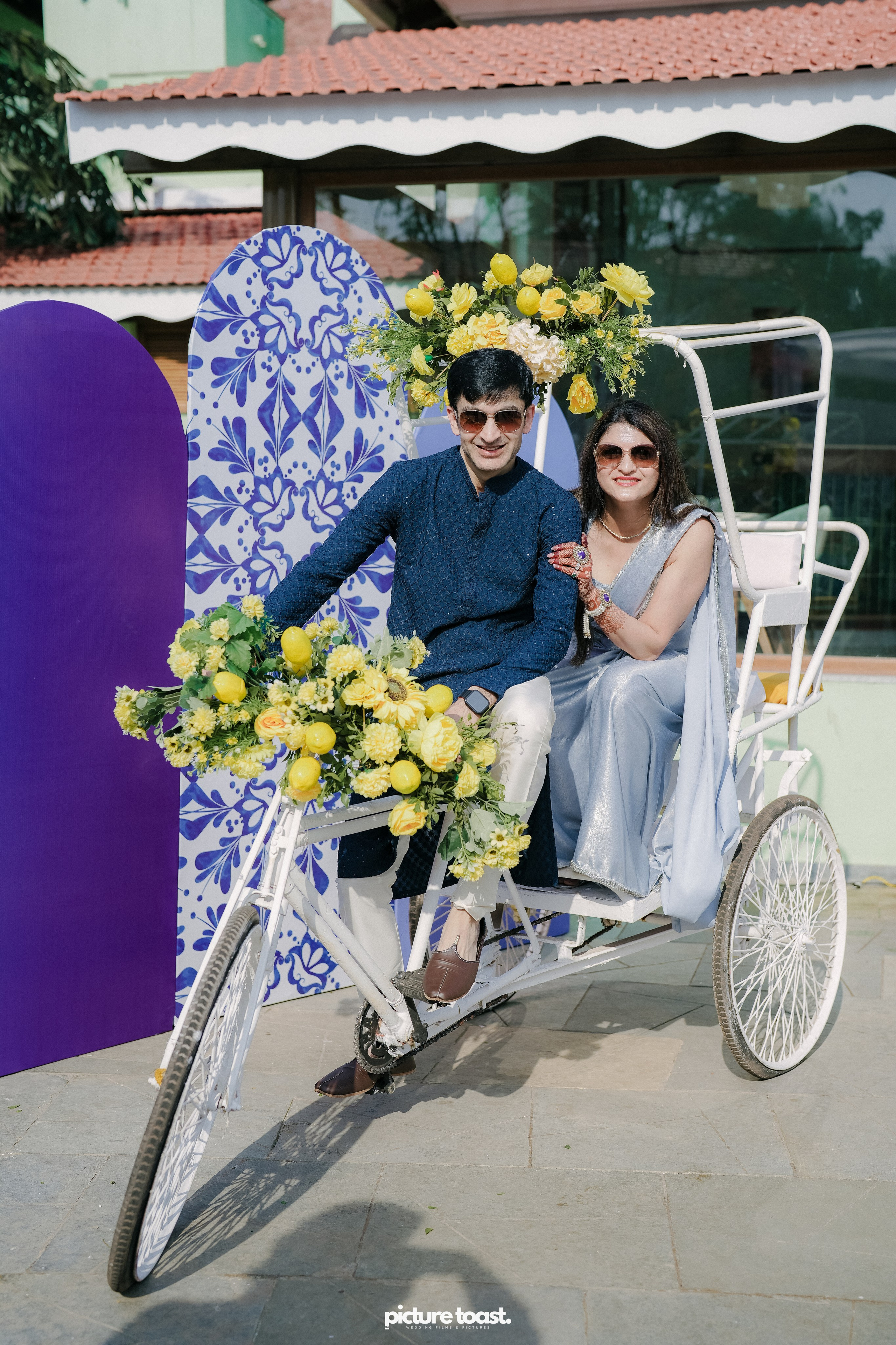 Haldi Hues Ft. Baebie & Goyal. Fine art Wedding Photographers in India & Canada