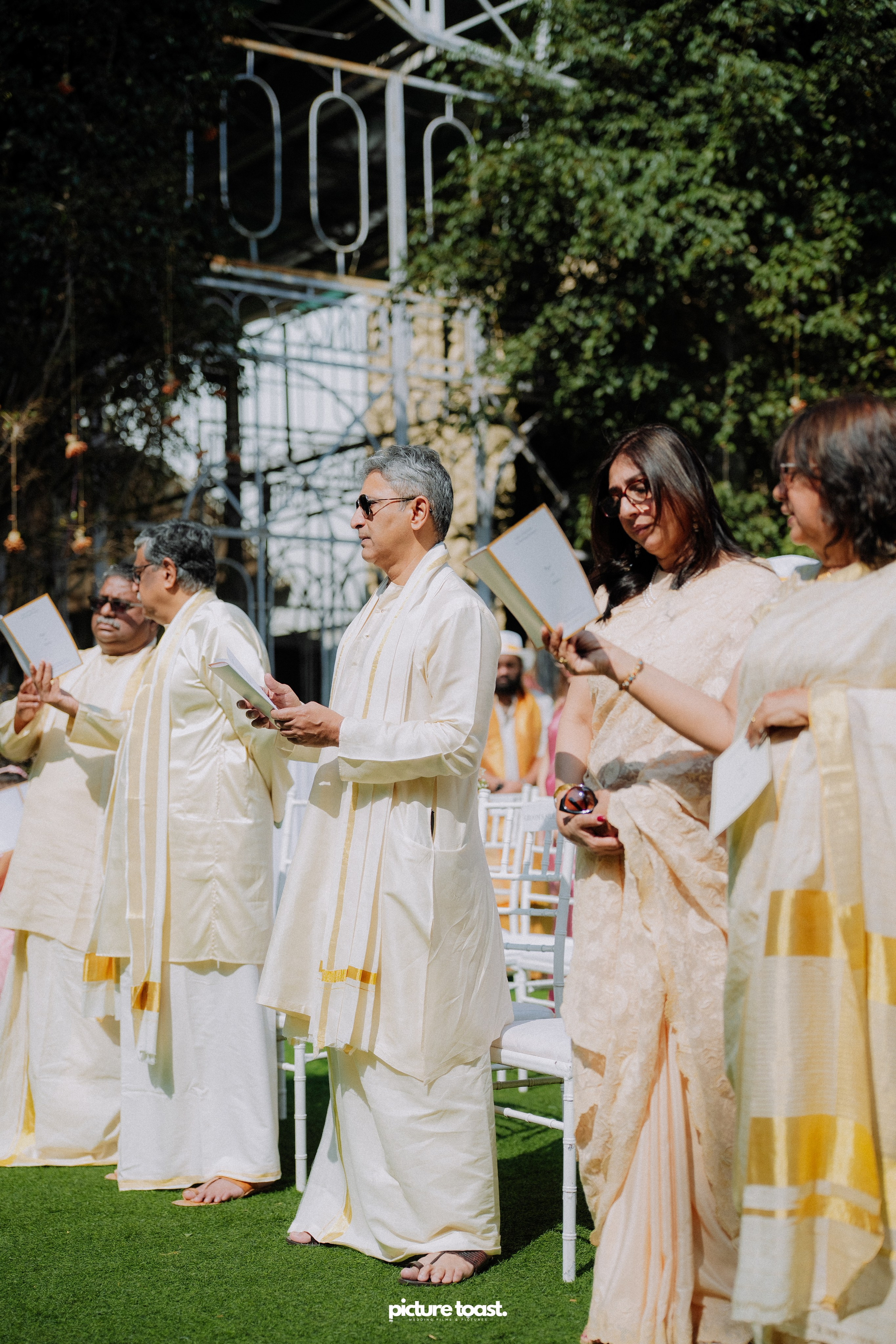 Blessing of Rajiv & Aashna. Fine art Wedding Photographers in India & Canada