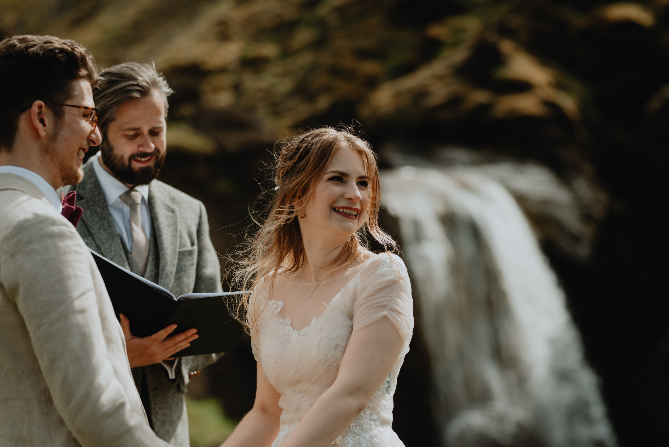 Alina and Grettar. Michalina Dzianach Wedding Photographer Iceland