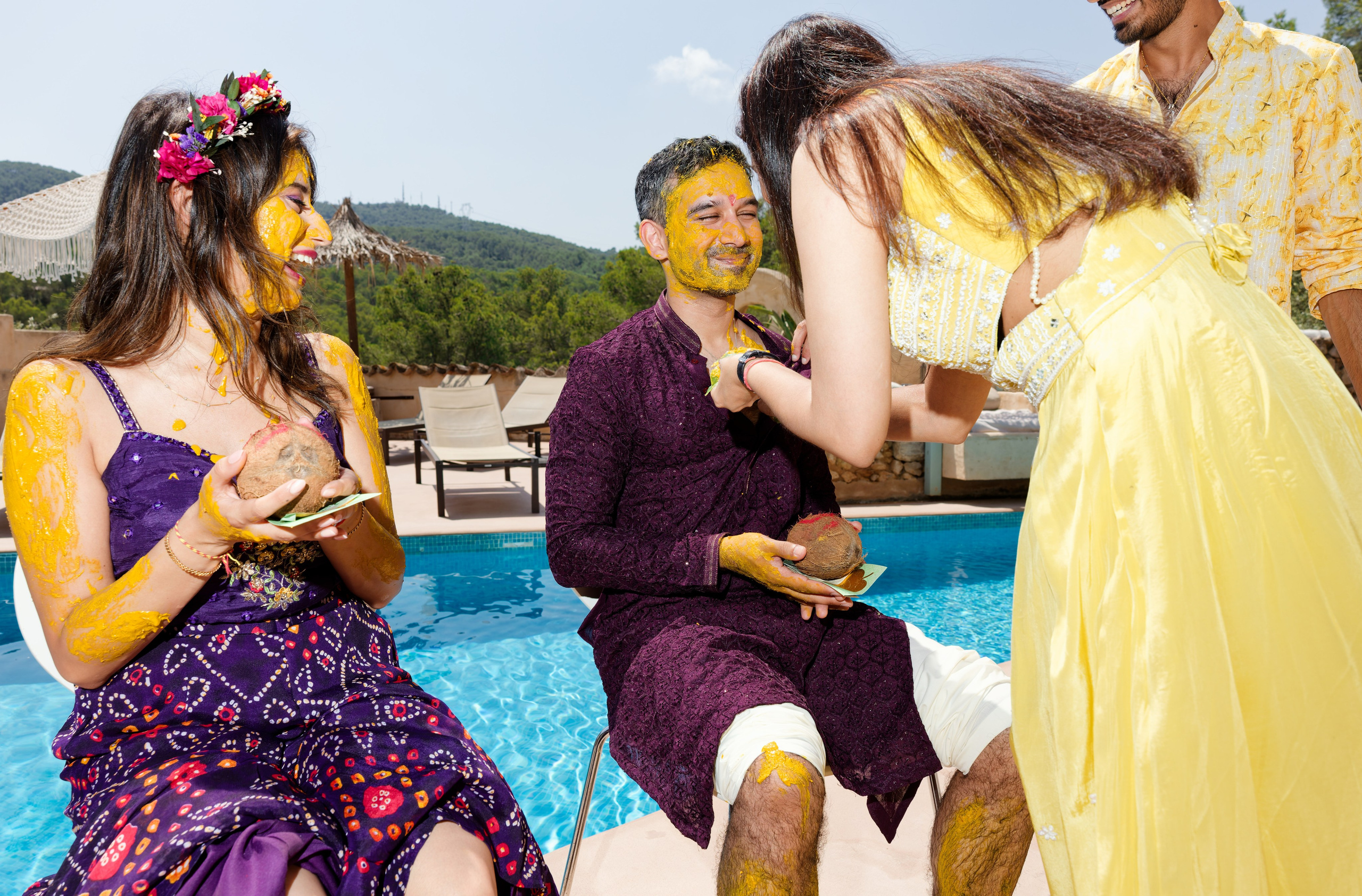 Haldi Ceremony & Mehndi Night & pre-wedding dinner, Barcelona