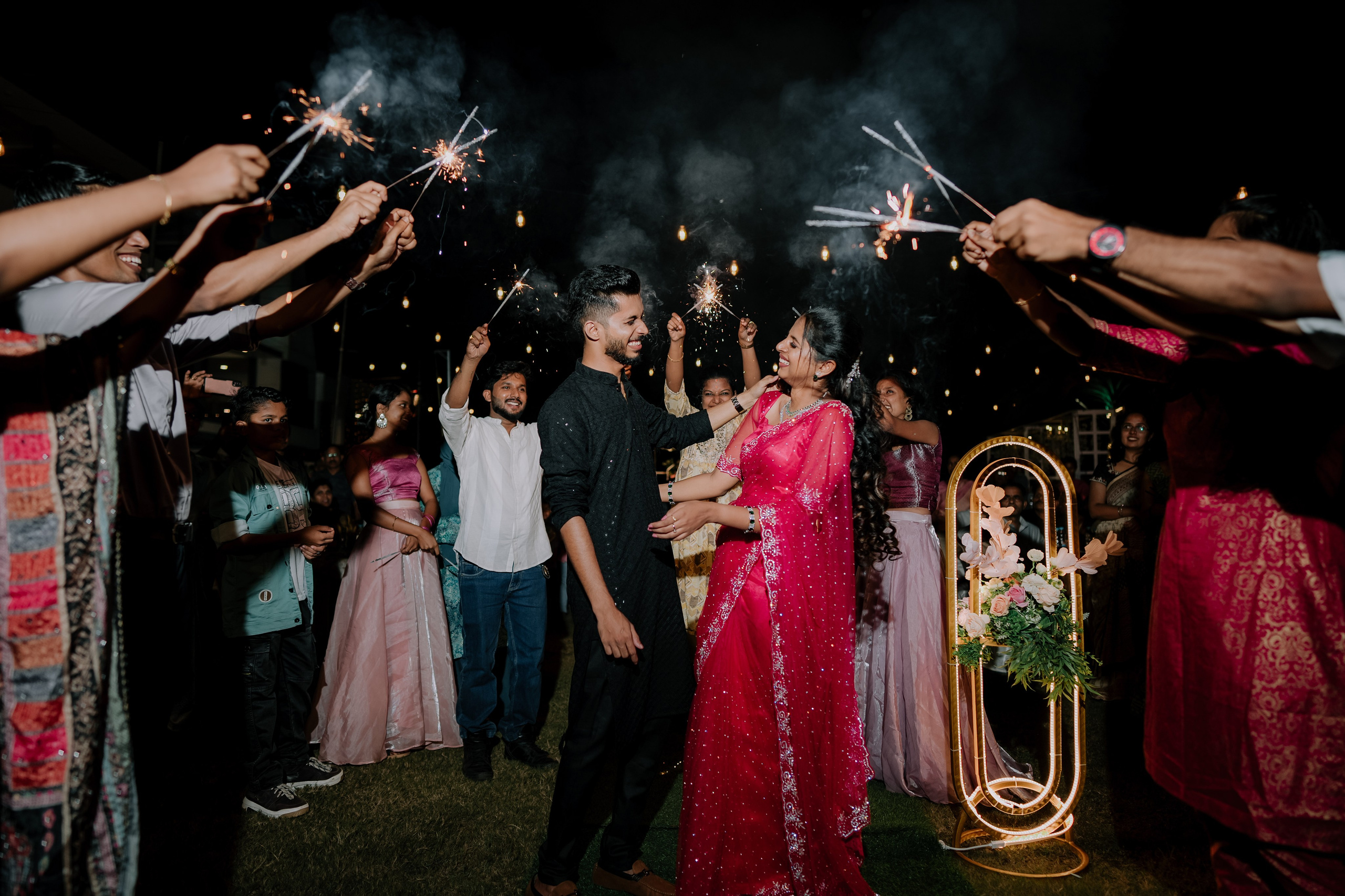 Engagement Ft. Aneesha & Mathew. Fine art Wedding Photographers in India & Canada