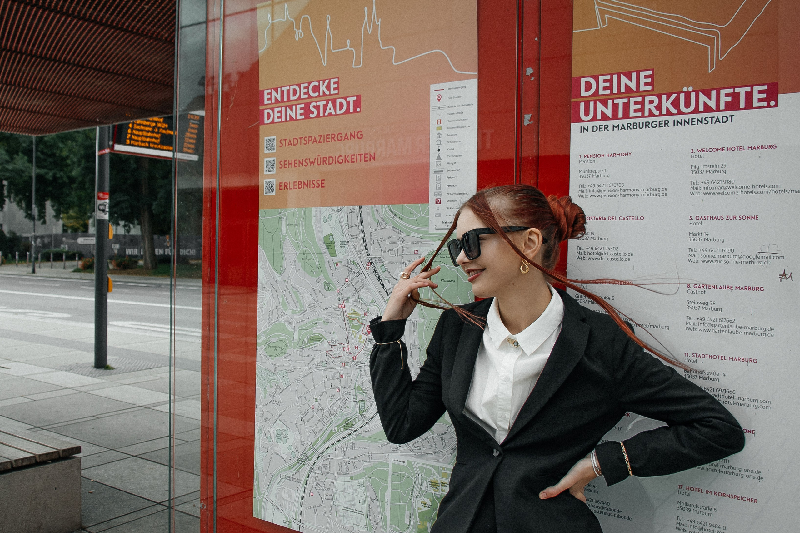 Red girl. PHOTOgrapher Germany MARBURG
