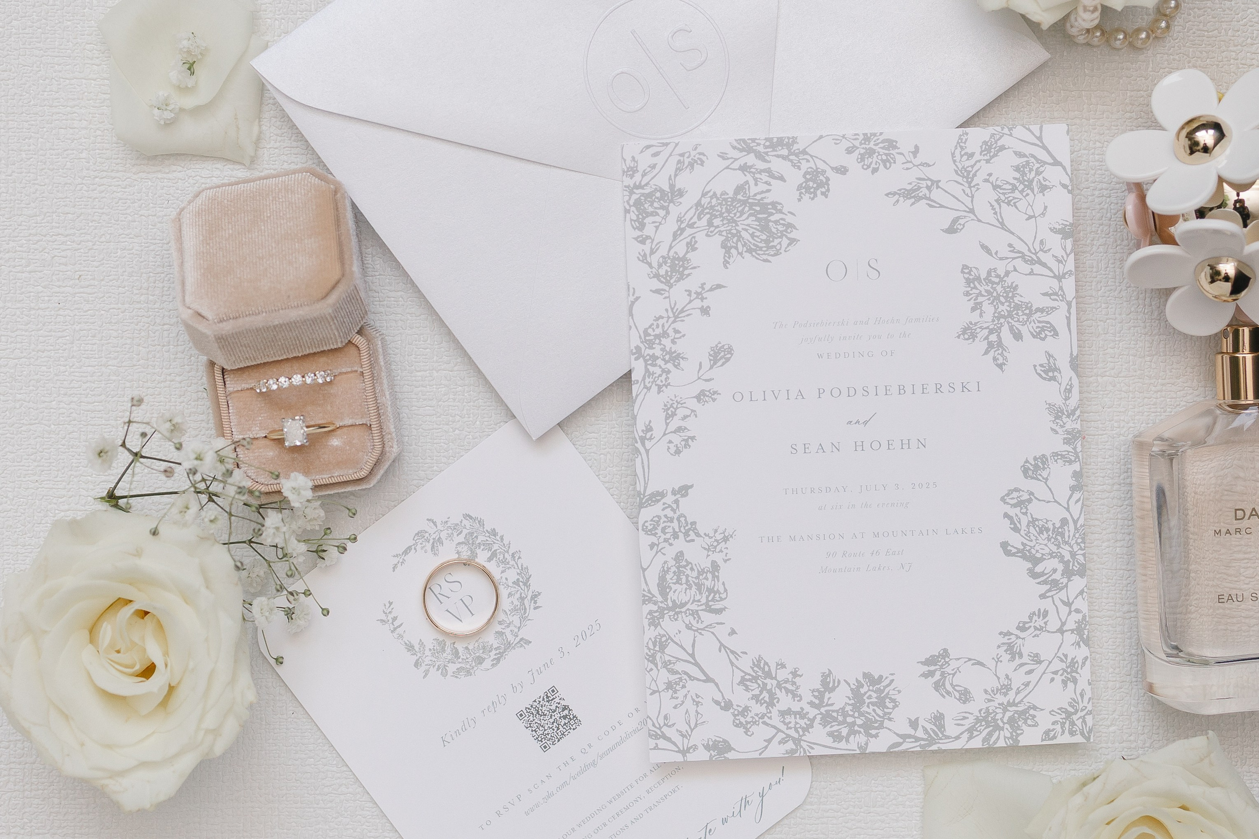 Olivia and Sean, The Mansion at Mountain Lakes, NJ. Wedding Photo & Video