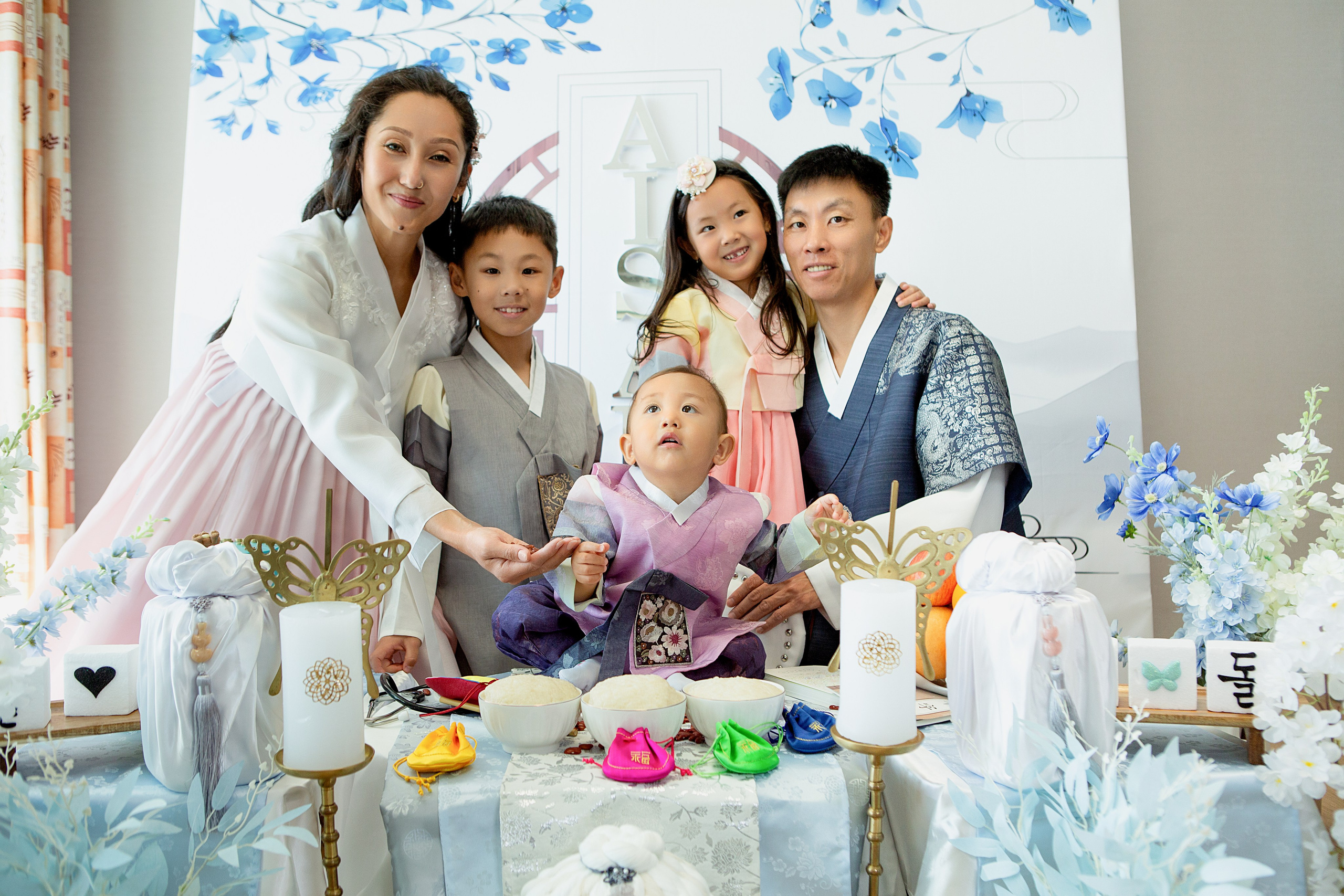 Айсар дома. Фотограф беременности, ньюборн и годовасиков в Корее Жанна Хан