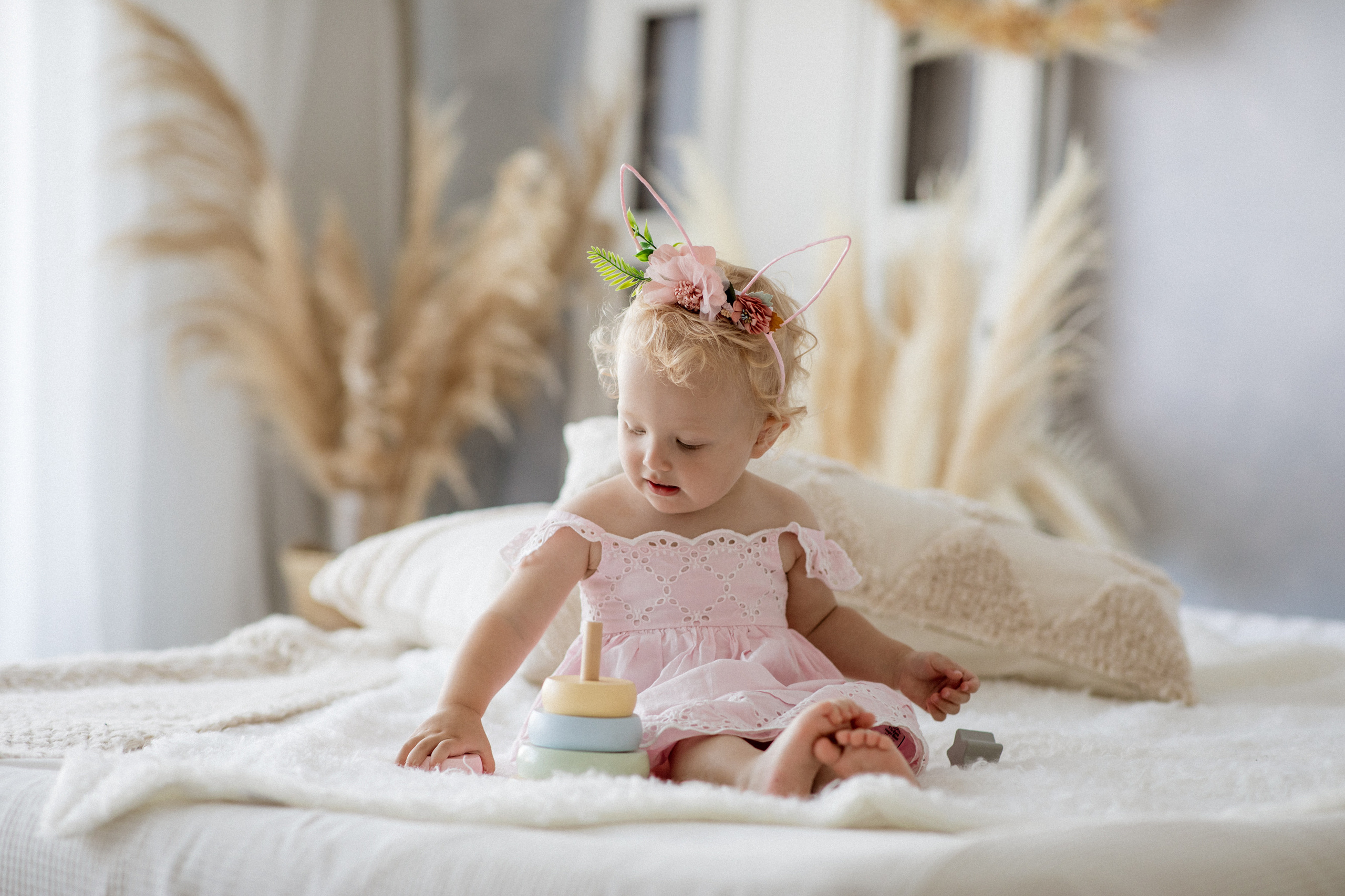 Kinder Shooting im Fotostudio – Natürliche Kinderfotos im Boho Stil. Hochzeitsfotografin in Gütersloh | Authentische Hochzeitsreportagen | TK Photographie