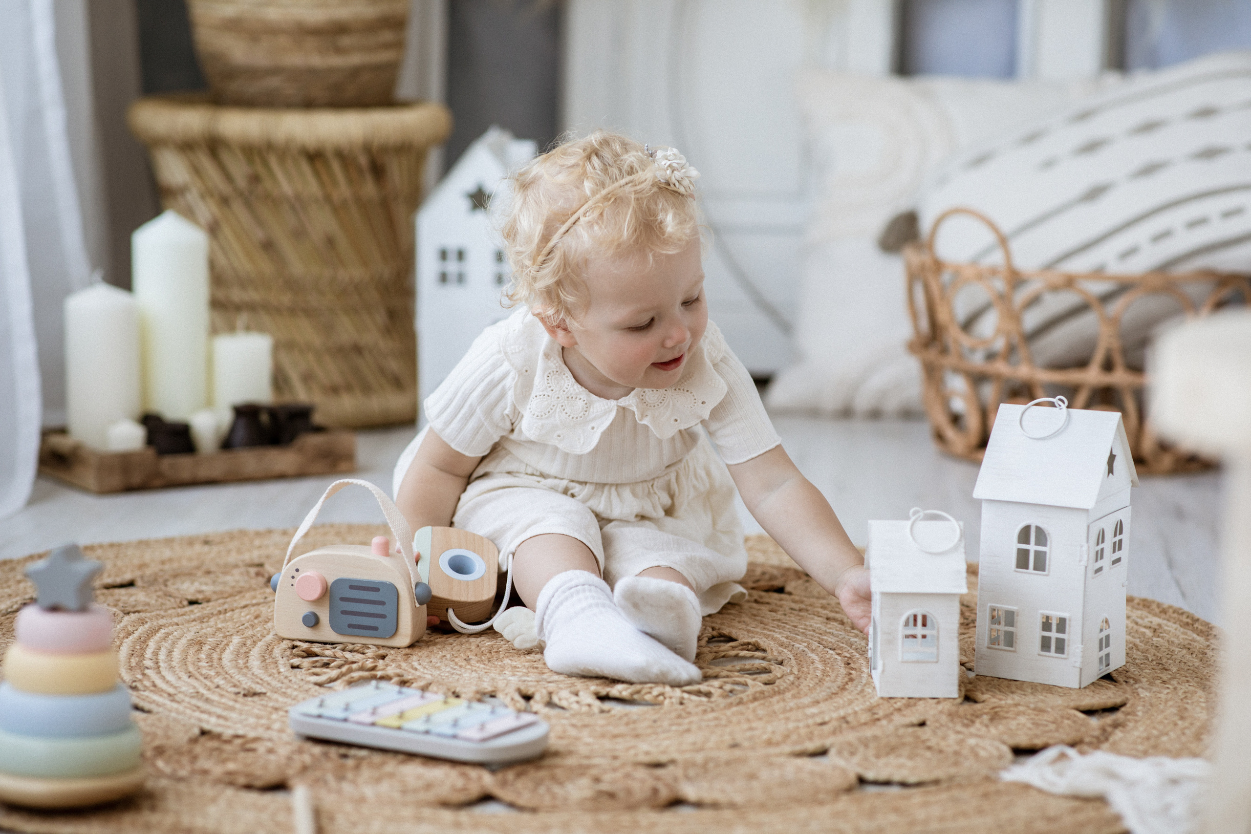 Kinder Shooting im Fotostudio – Natürliche Kinderfotos im Boho Stil. Hochzeitsfotografin in Gütersloh | Authentische Hochzeitsreportagen | TK Photographie