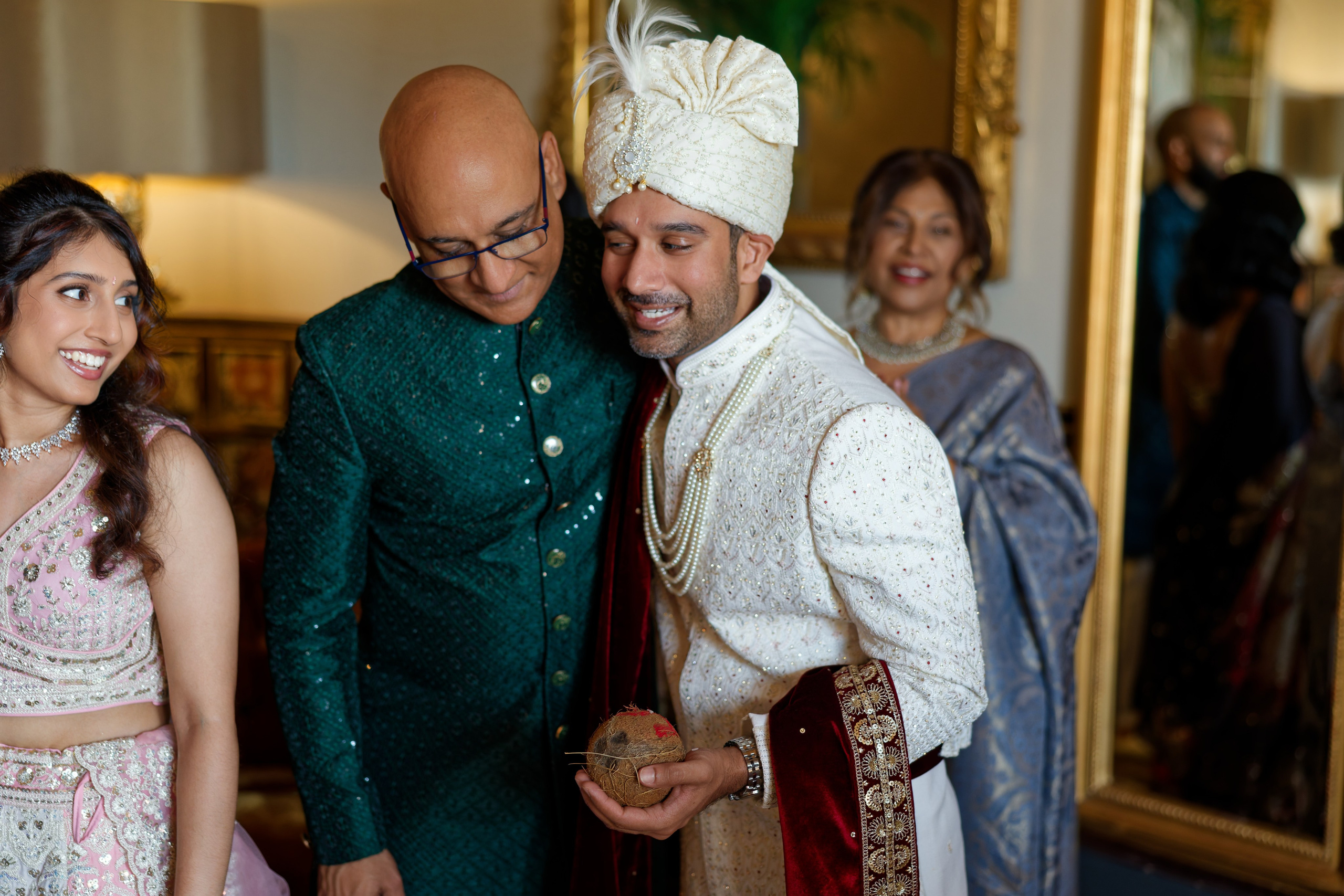 Indian wedding at Gran Villa Rosa, Barcelona