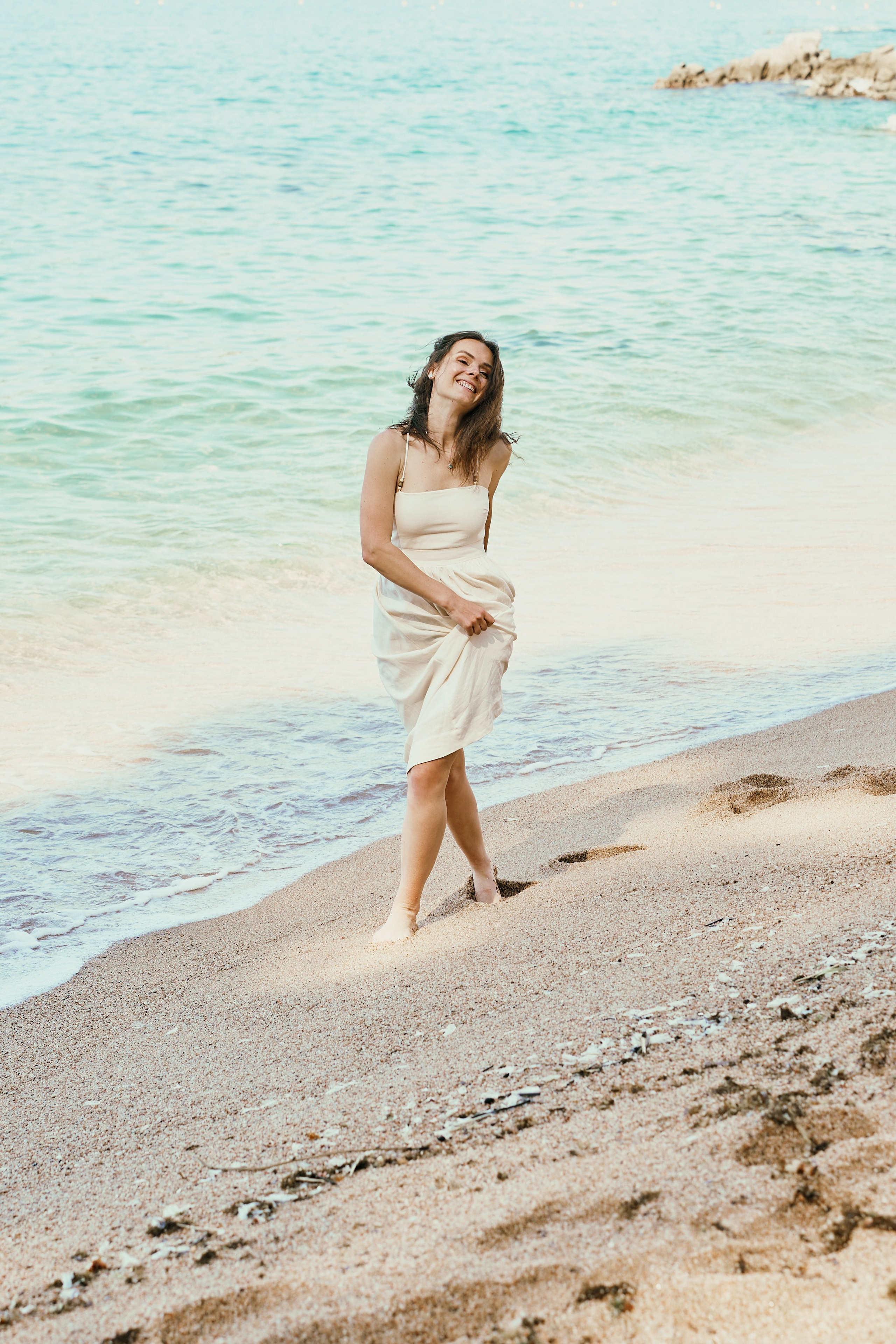 На пляже. Ллорет де Мар. Фотограф в Барселоне Жанна Захарченко