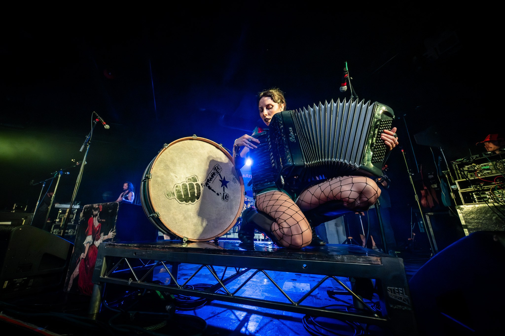 GOGOL BORDELLO / SACRAMENTO. Reportage concert portrait photography in the San Francisco Bay Area