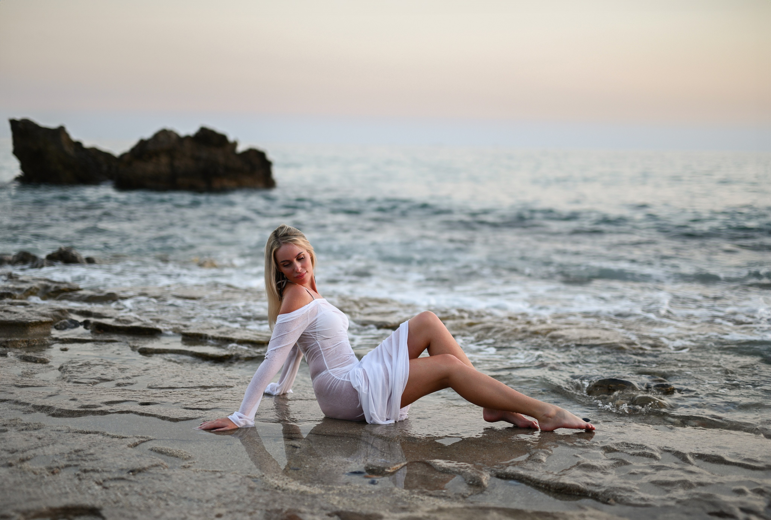 Индивидуальные съемки на пляже — Клеопатра. Photographer in Alanya, Side, Manavgat. Türkiye