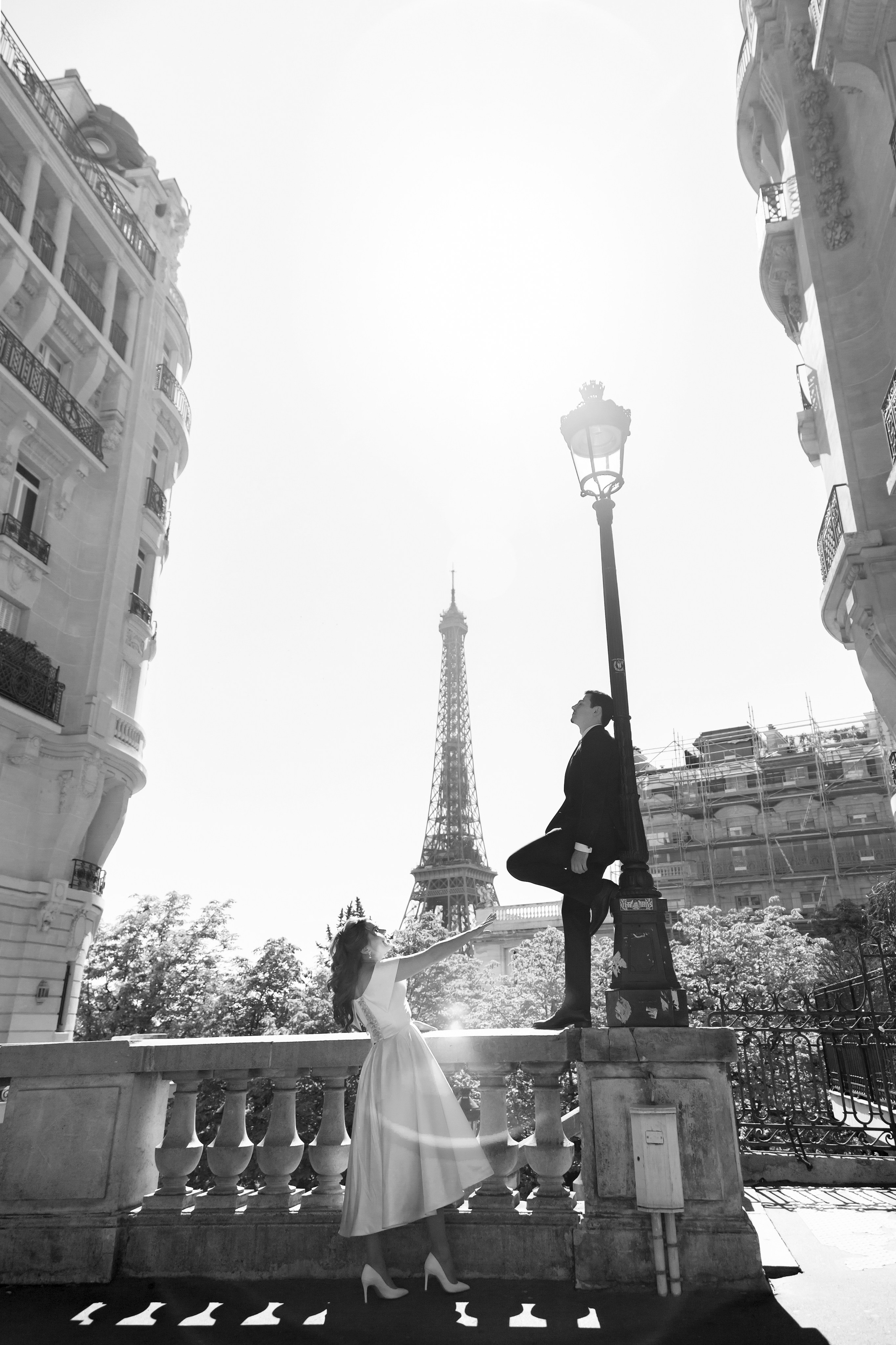 Musée du Louvre / Dmitry & Flavia. Wedding, event and family photographer in Paris, Emilian Olaru