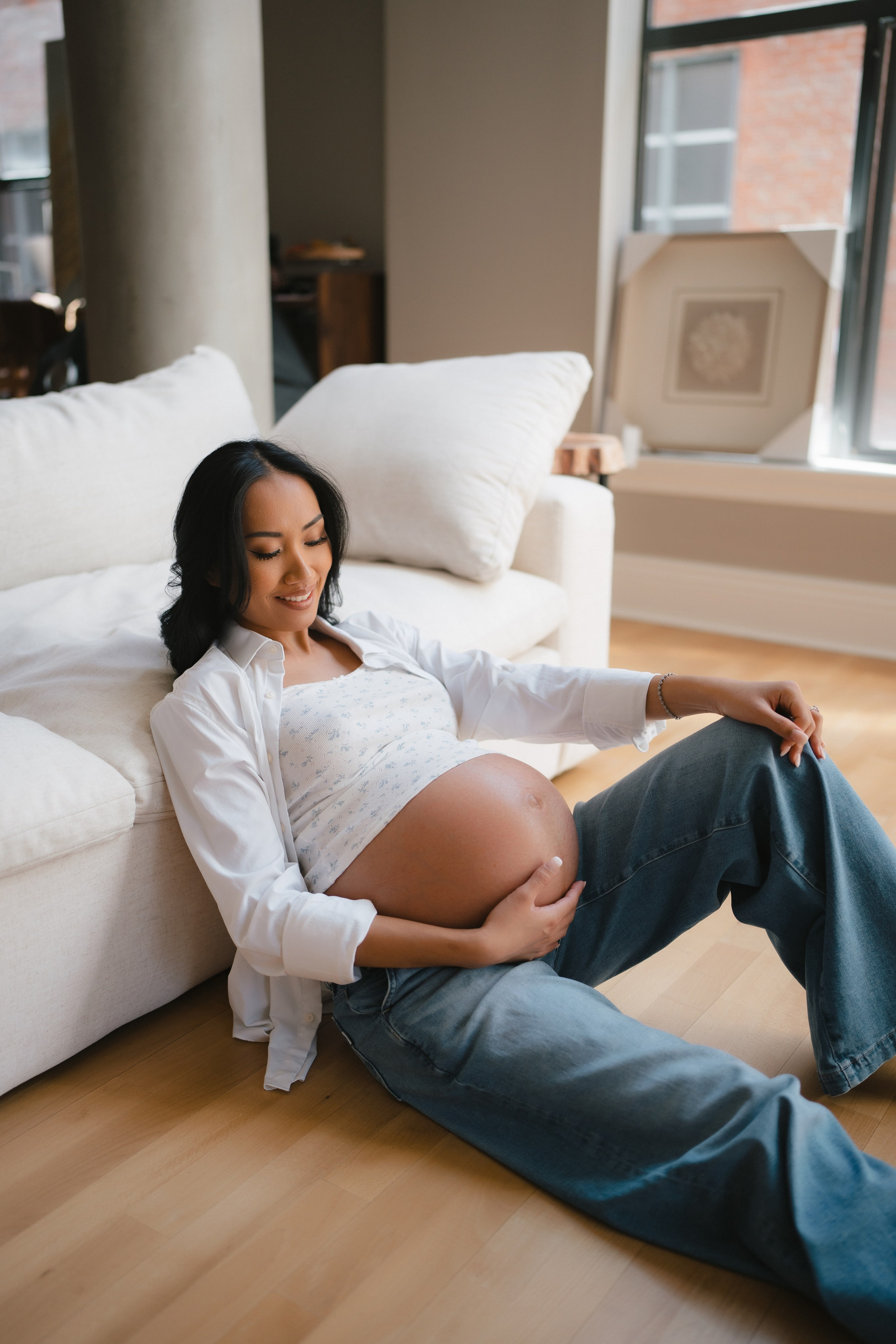 Studio Maternity Session. Soulo Photography | San Francisco Bay Area Based Photographer