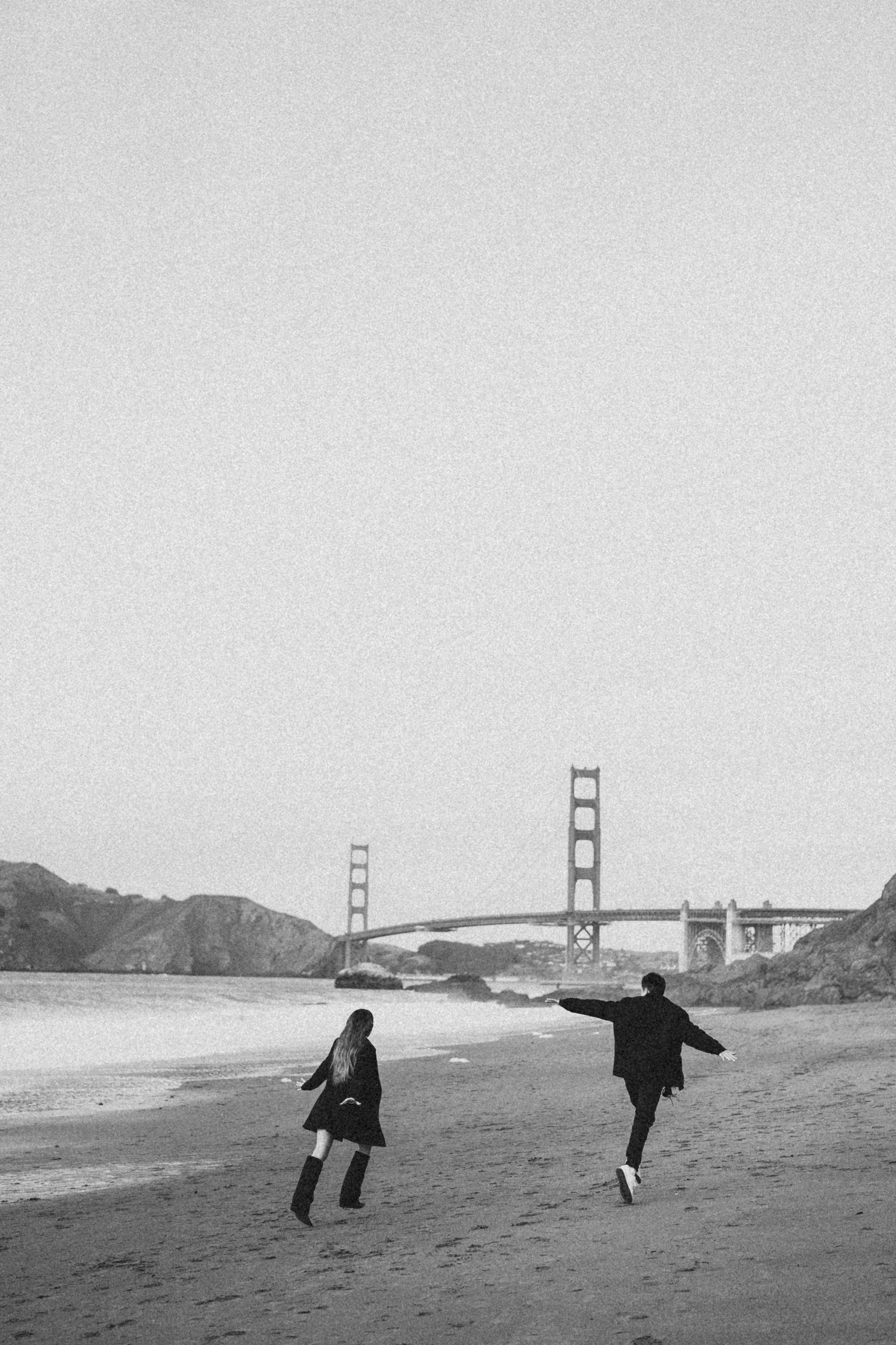Couple Session at Torpedo Wharf and Baker Beach. Soulo Photography | San Francisco Bay Area Based Photographer