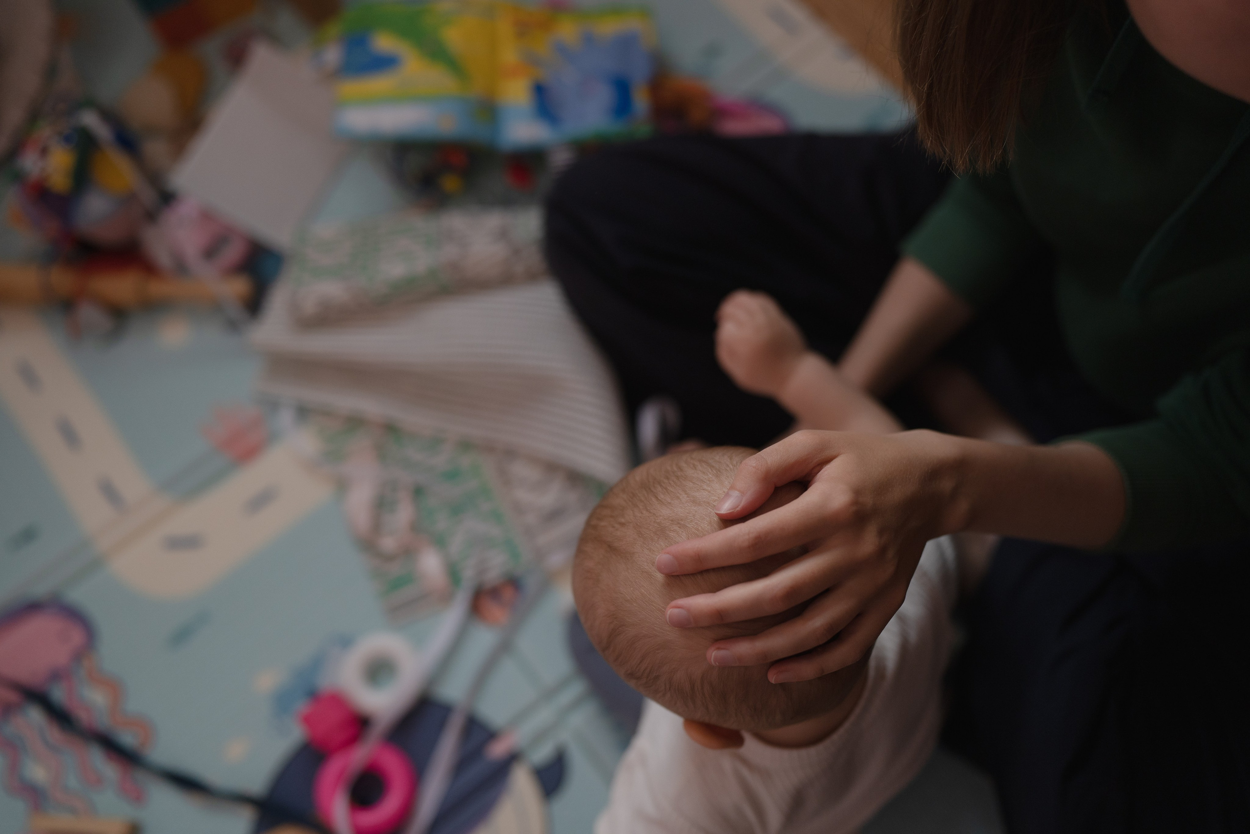 Alena, Vlad and their son Lev. Main