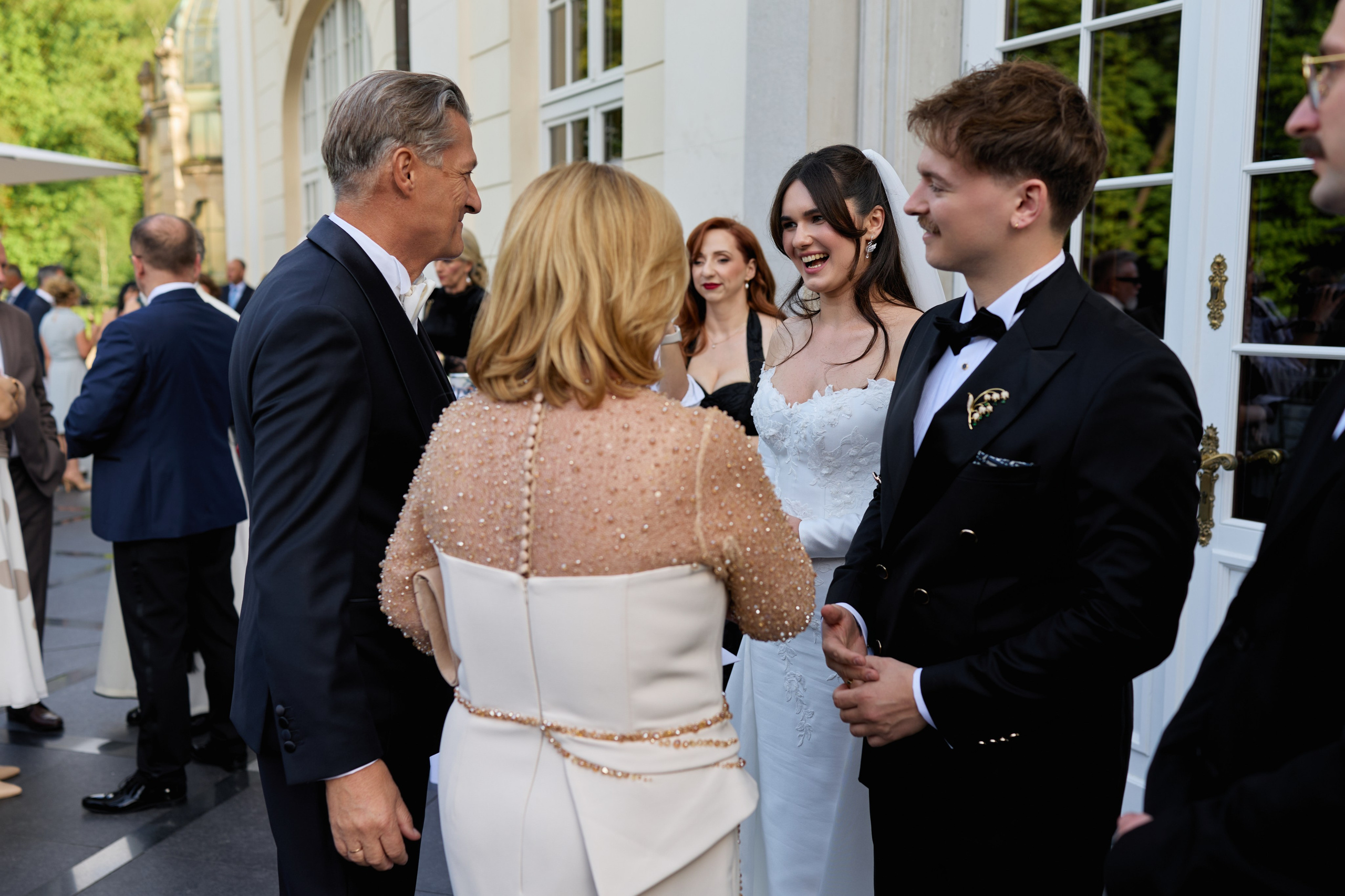 Wiktoria & Kacper. Pałac Goetz. Fotograf ślubny i rodzinny w Krakowie Yana Klymova